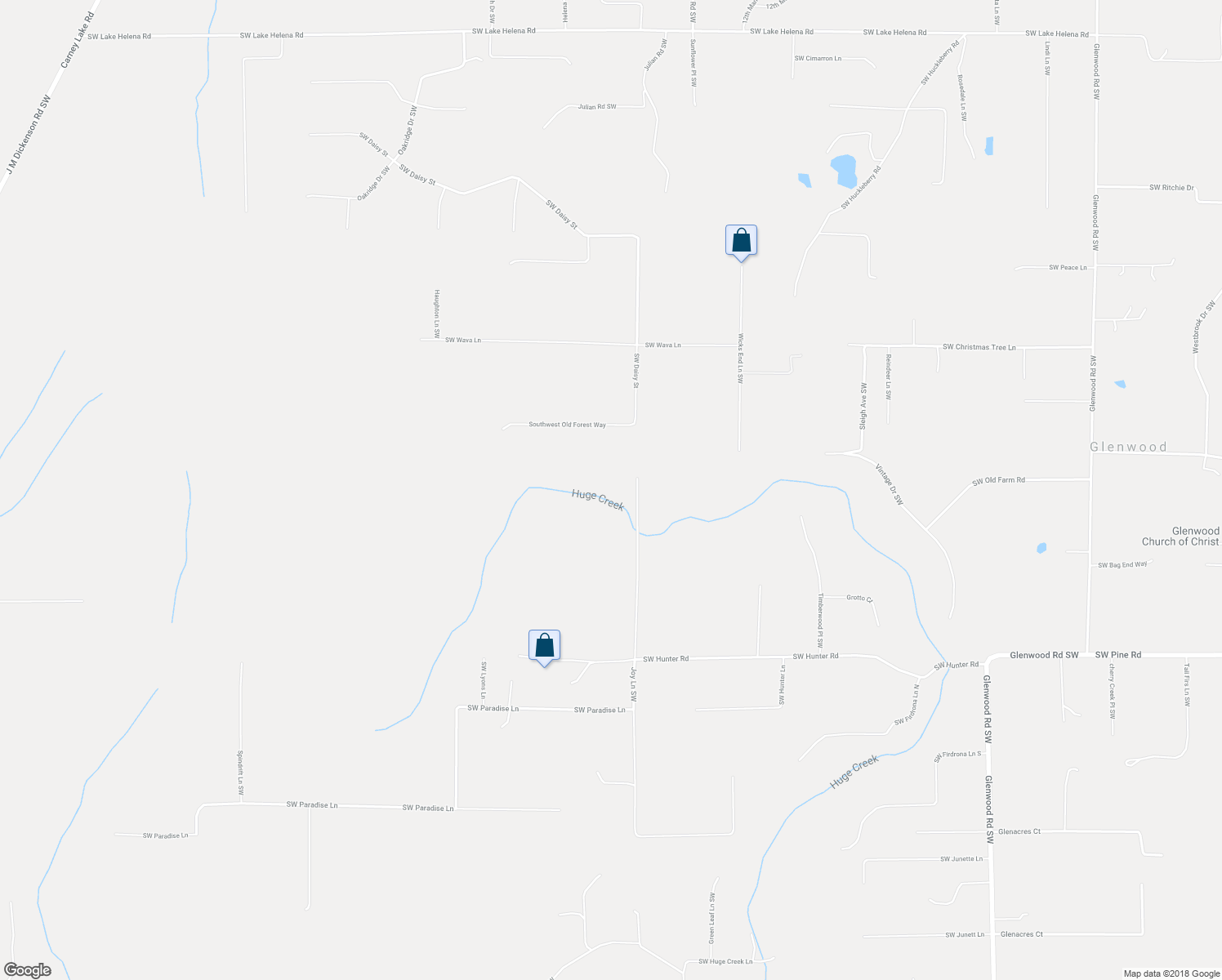 map of restaurants, bars, coffee shops, grocery stores, and more near 4820 Southwest Hunter Road in Port Orchard
