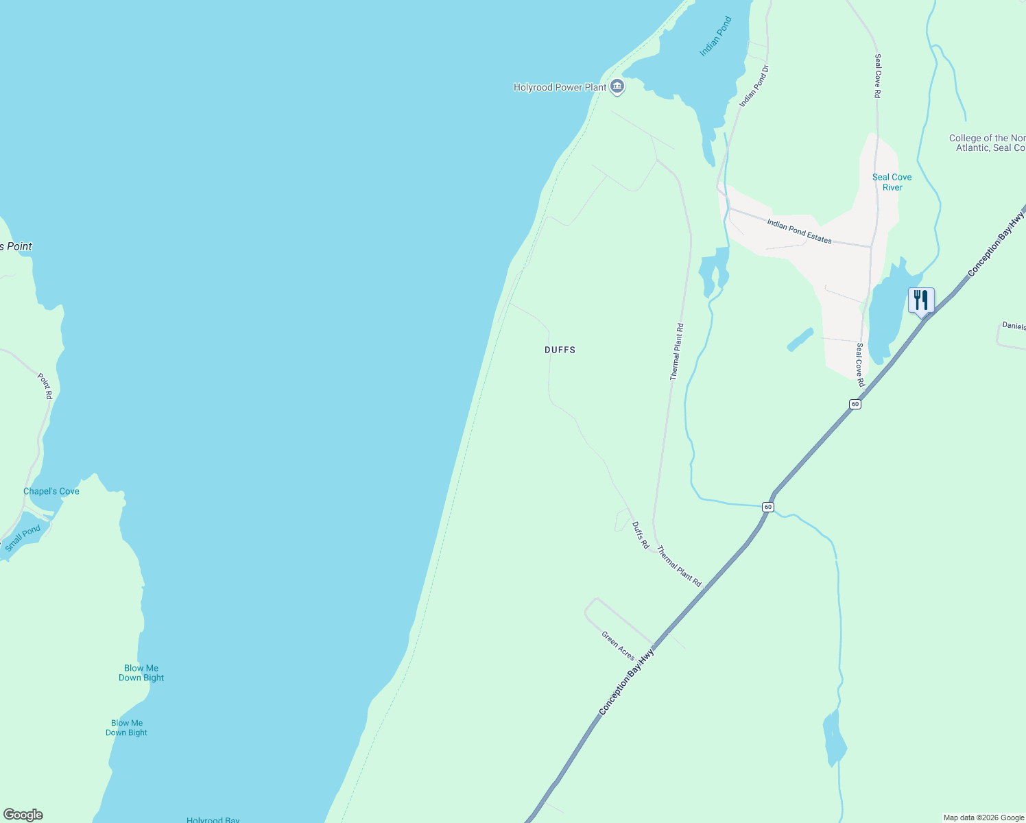 map of restaurants, bars, coffee shops, grocery stores, and more near in Holyrood