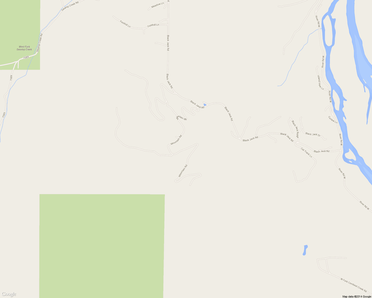 map of restaurants, bars, coffee shops, grocery stores, and more near Mountain Road in Plains