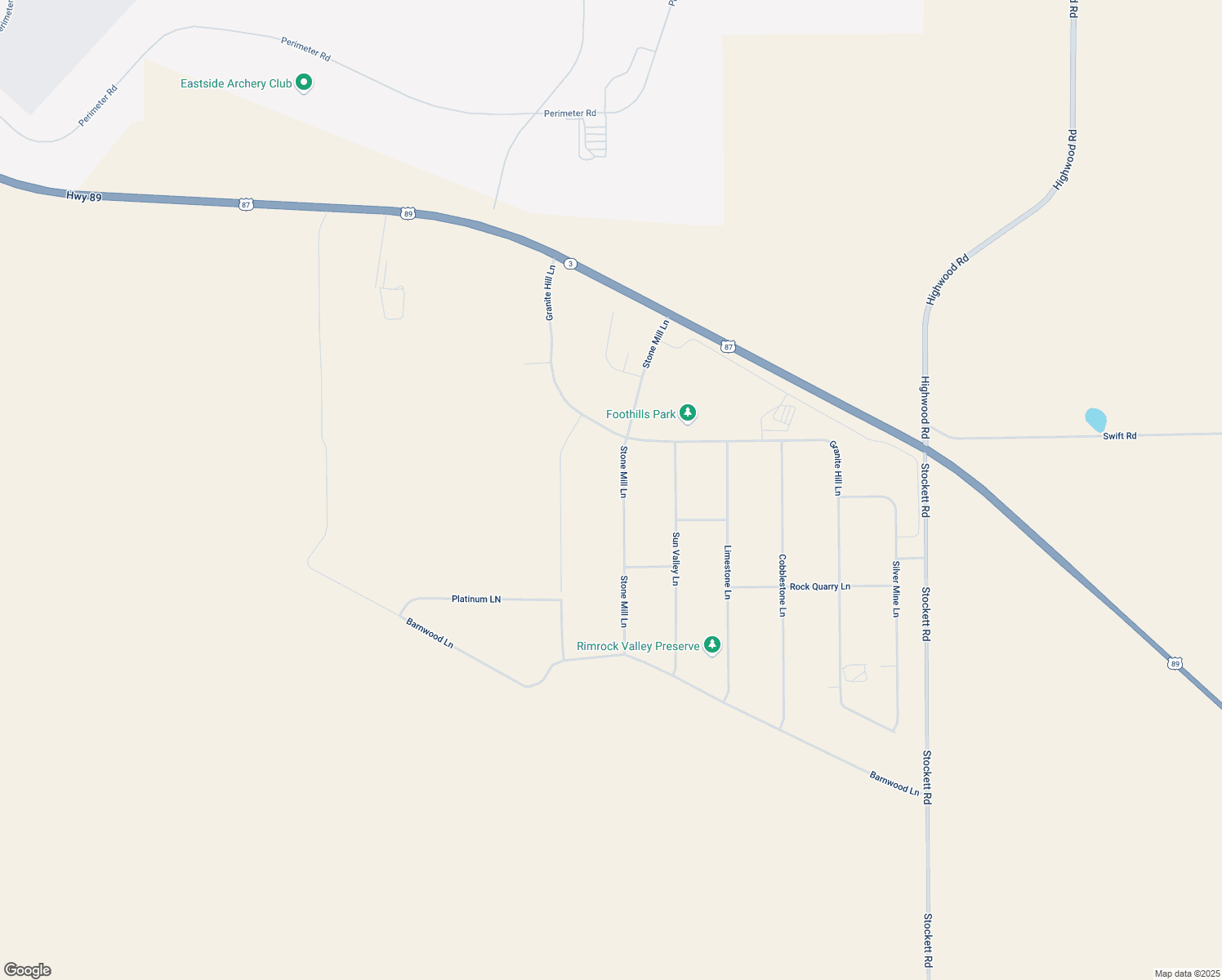 map of restaurants, bars, coffee shops, grocery stores, and more near 44 Stone Mill Lane in Great Falls