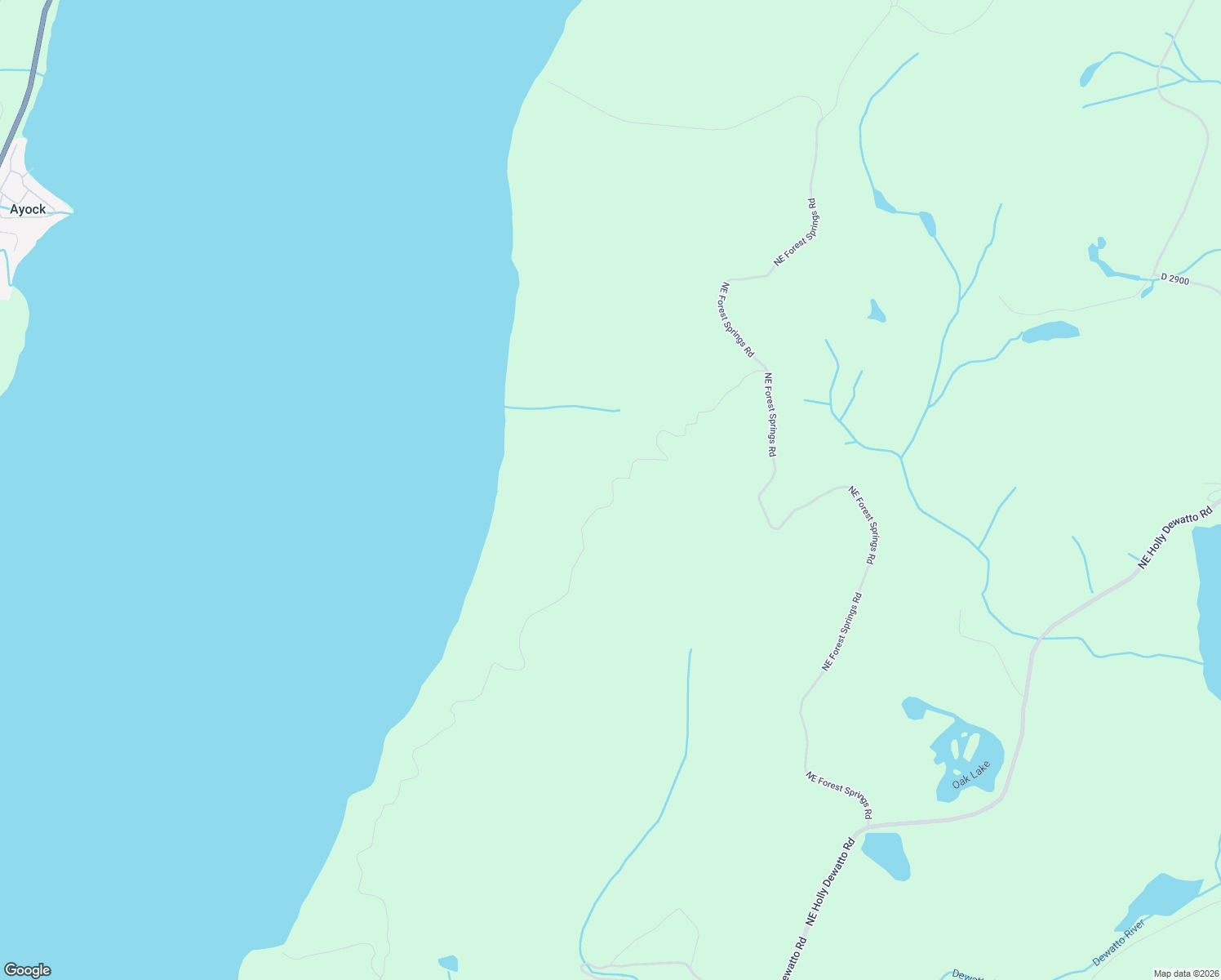 map of restaurants, bars, coffee shops, grocery stores, and more near 1757-2599 Northeast Capstan Rock Road in Tahuya