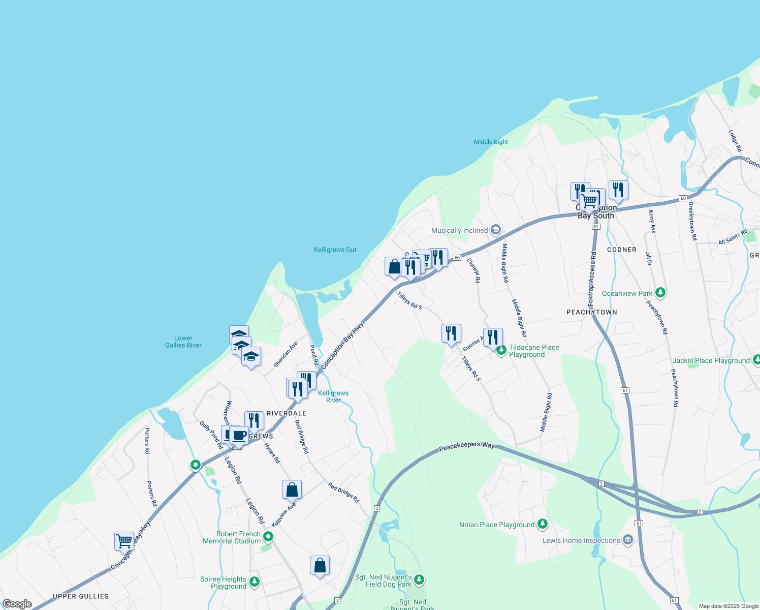 739 Conception Bay Highway, Conception Bay South NL Walk Score
