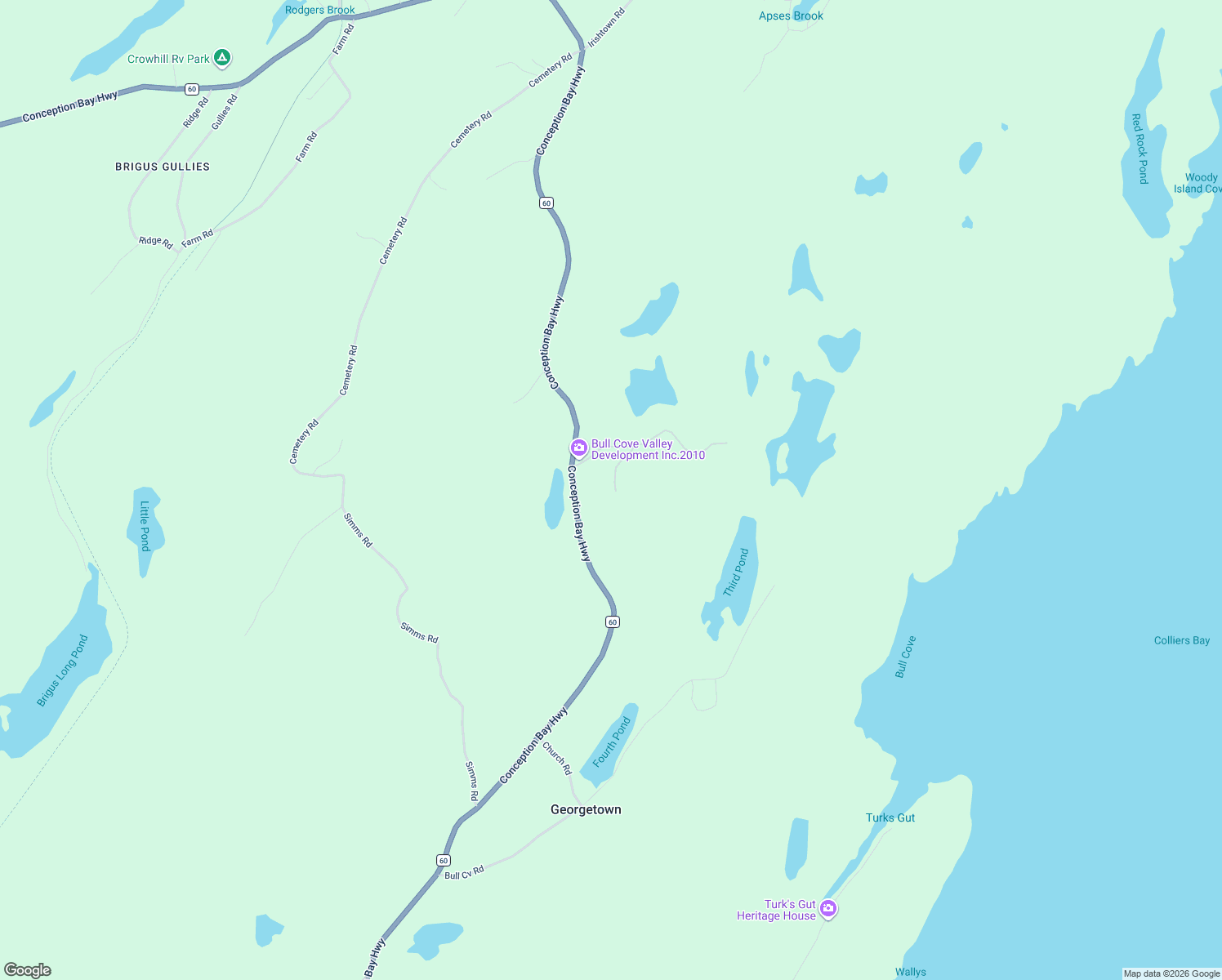 map of restaurants, bars, coffee shops, grocery stores, and more near 8A Hillview Road in Georgetown