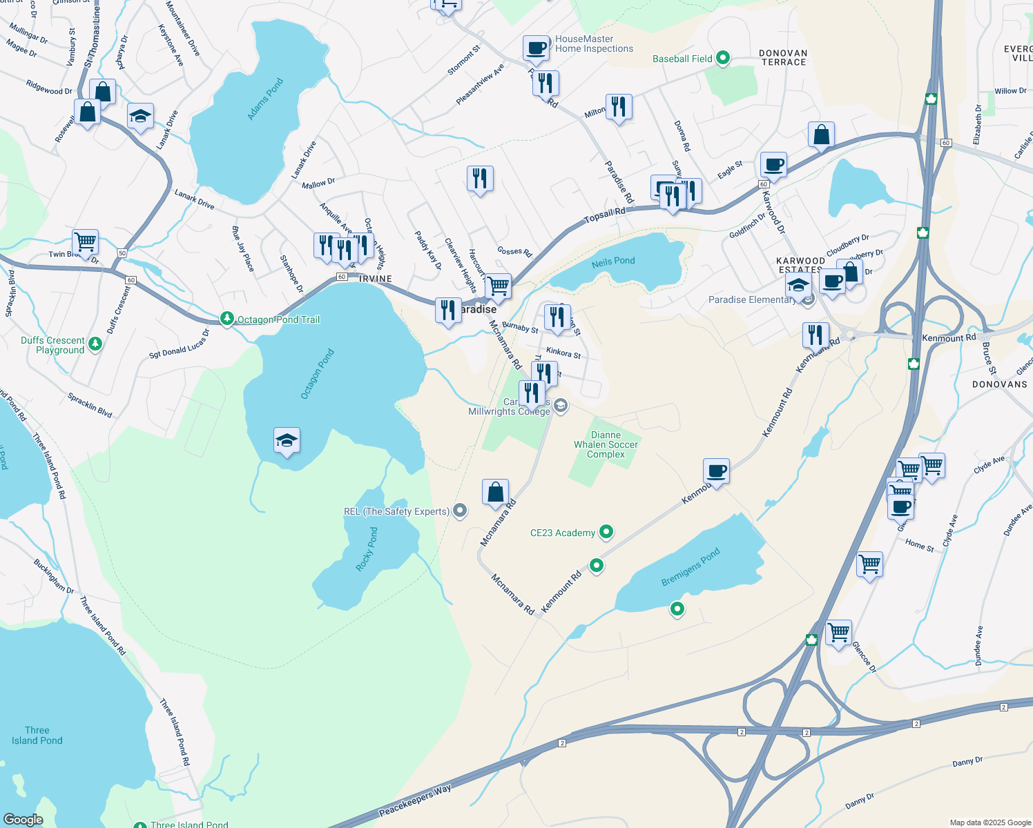 28 McNamara Drive, Paradise NL Walk Score