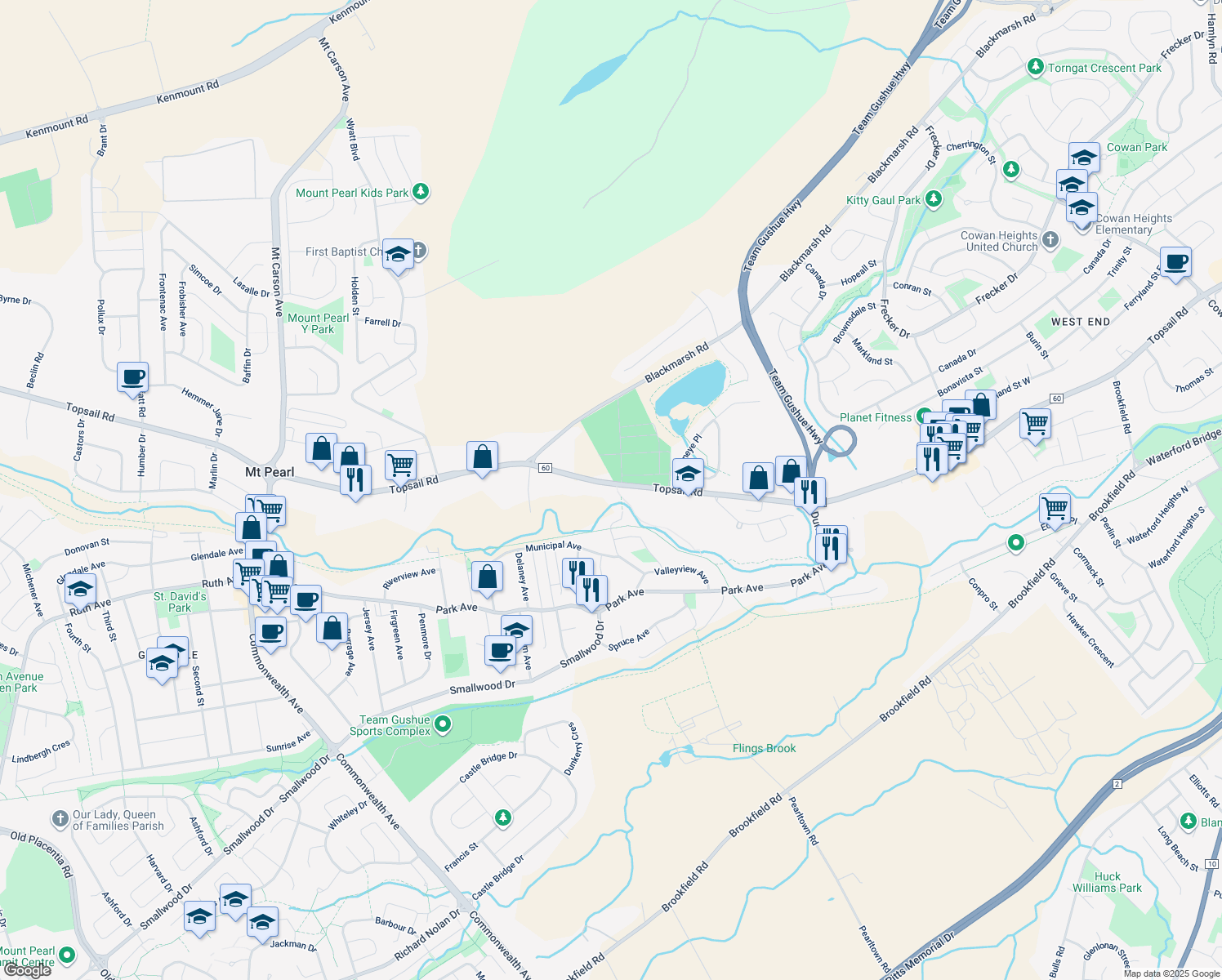 815 Topsail Road, Mount Pearl NL Walk Score