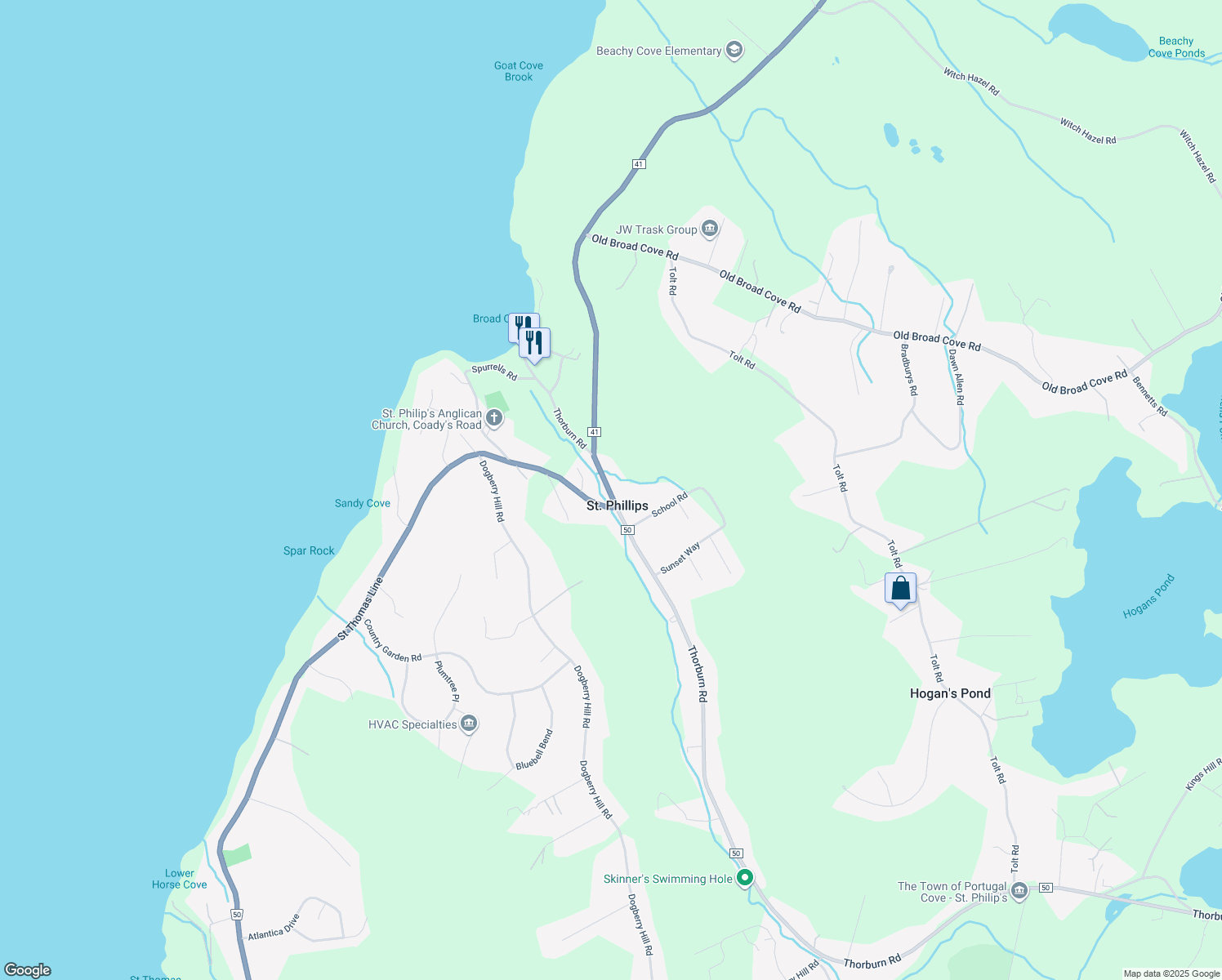 1520 Thorburn Road, Portugal CoveSt. Philip's NL Walk Score