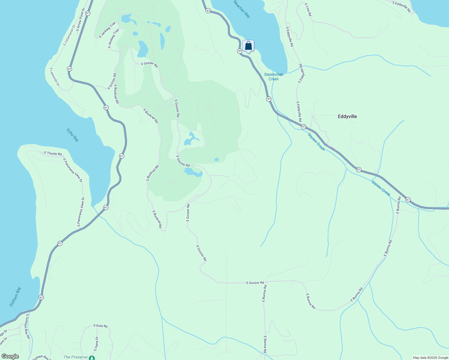 map of restaurants, bars, coffee shops, grocery stores, and more near 2760 East Lower Pasture Road in Harrison