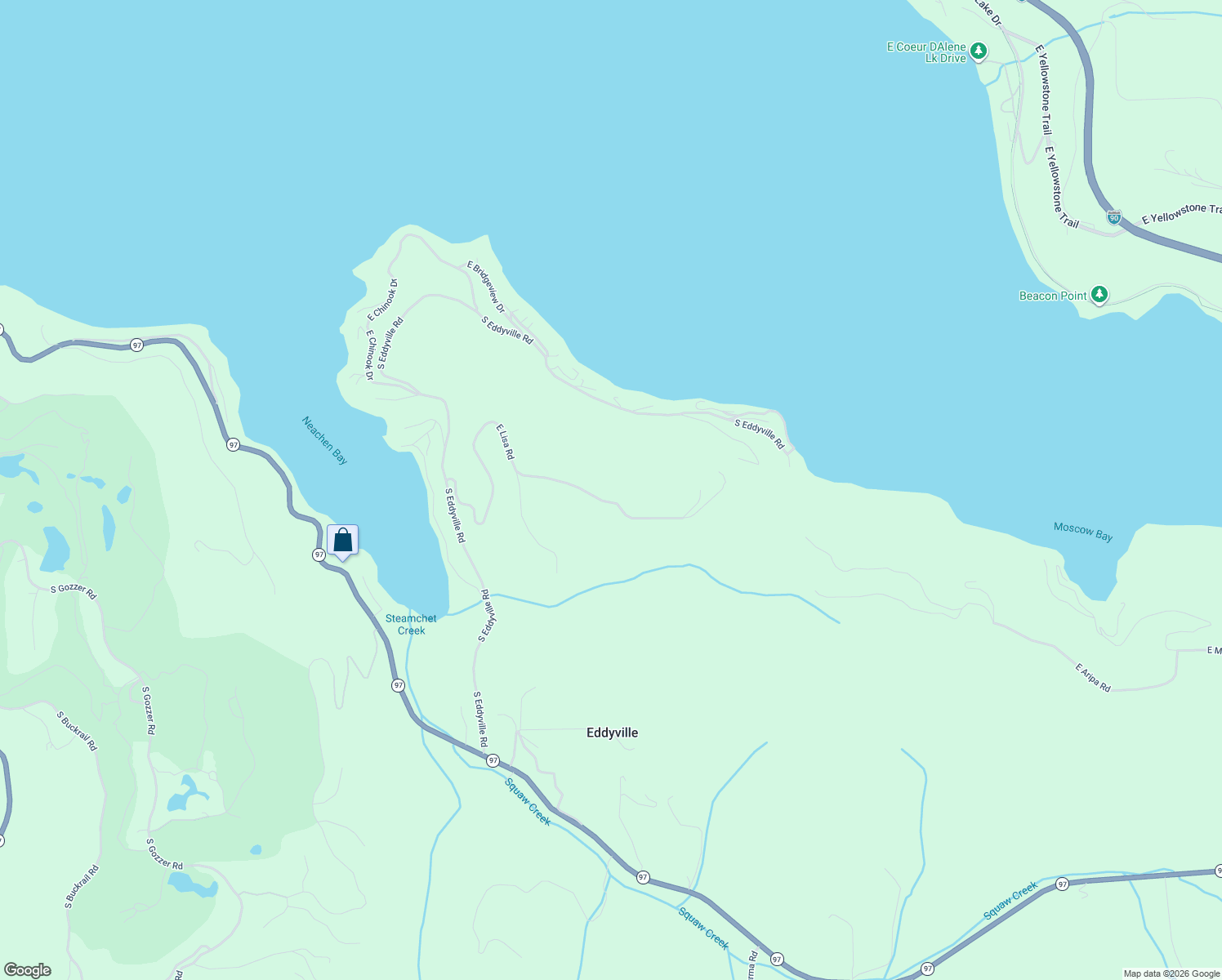 map of restaurants, bars, coffee shops, grocery stores, and more near 4851 East Lisa Road in Harrison
