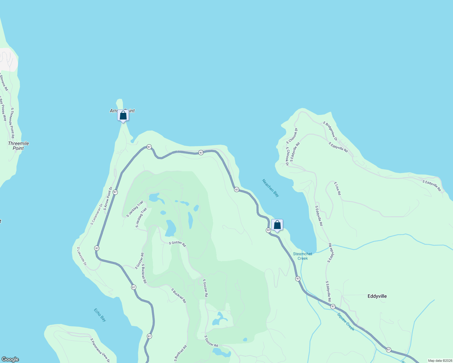 map of restaurants, bars, coffee shops, grocery stores, and more near 5454 South Arrow Road in Harrison
