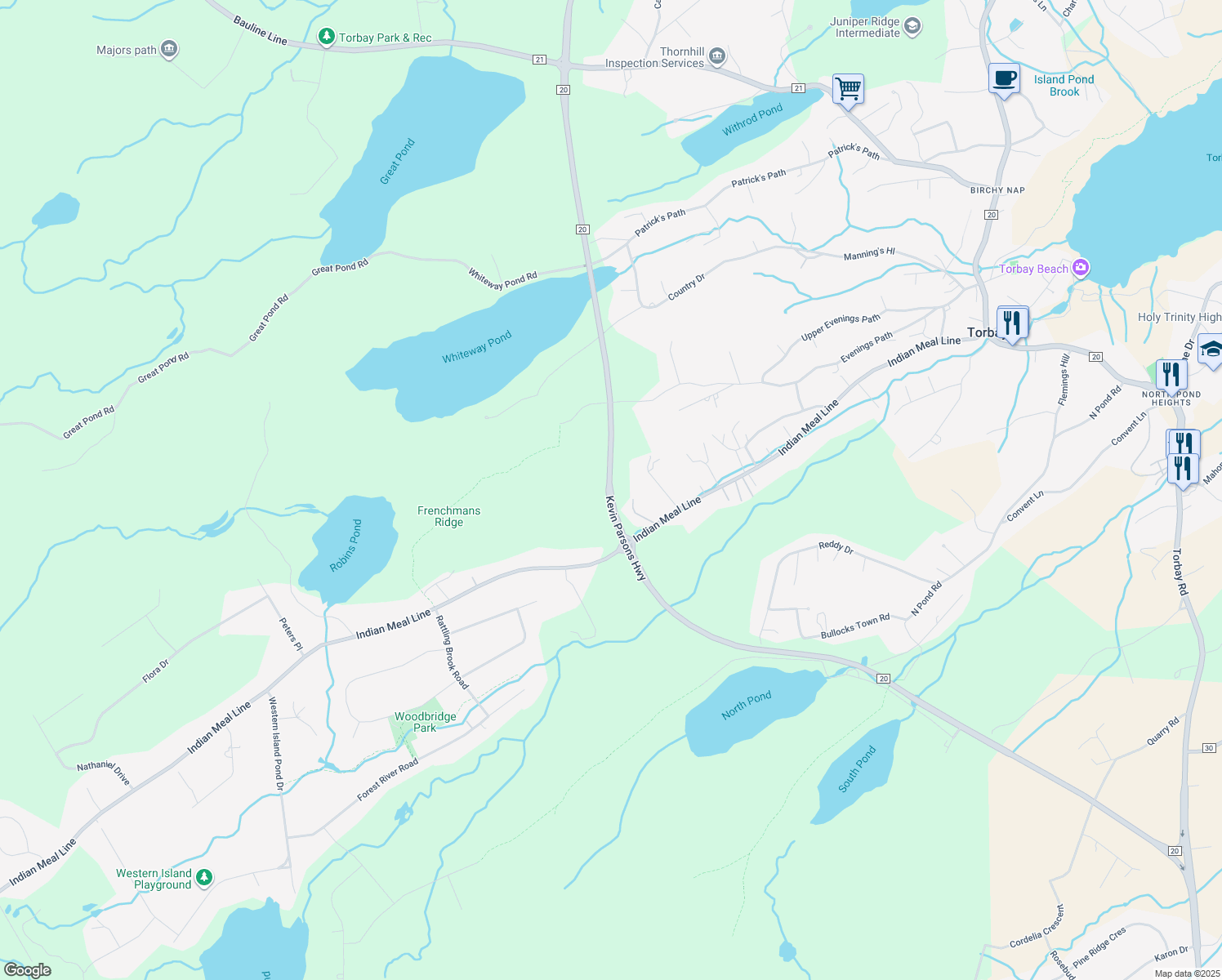 Torbay Bypass Road, Torbay NL Walk Score
