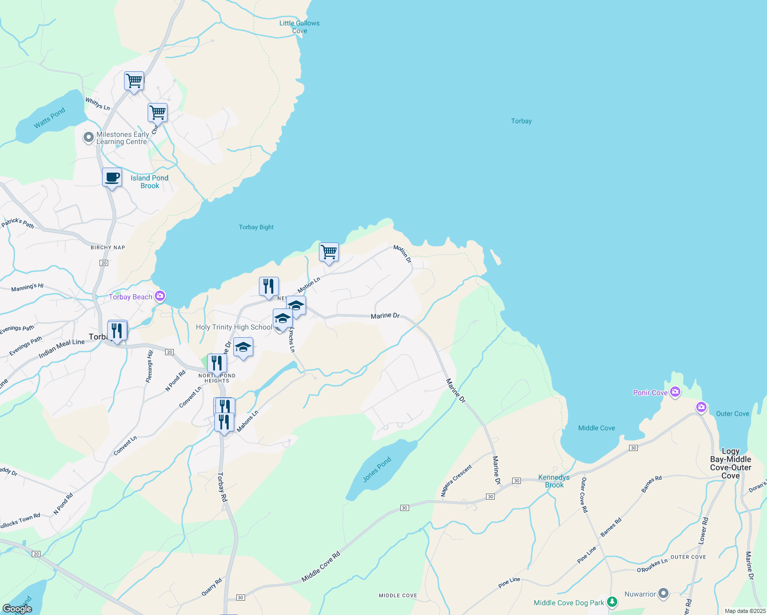 185 Marine Drive, Torbay NL Walk Score