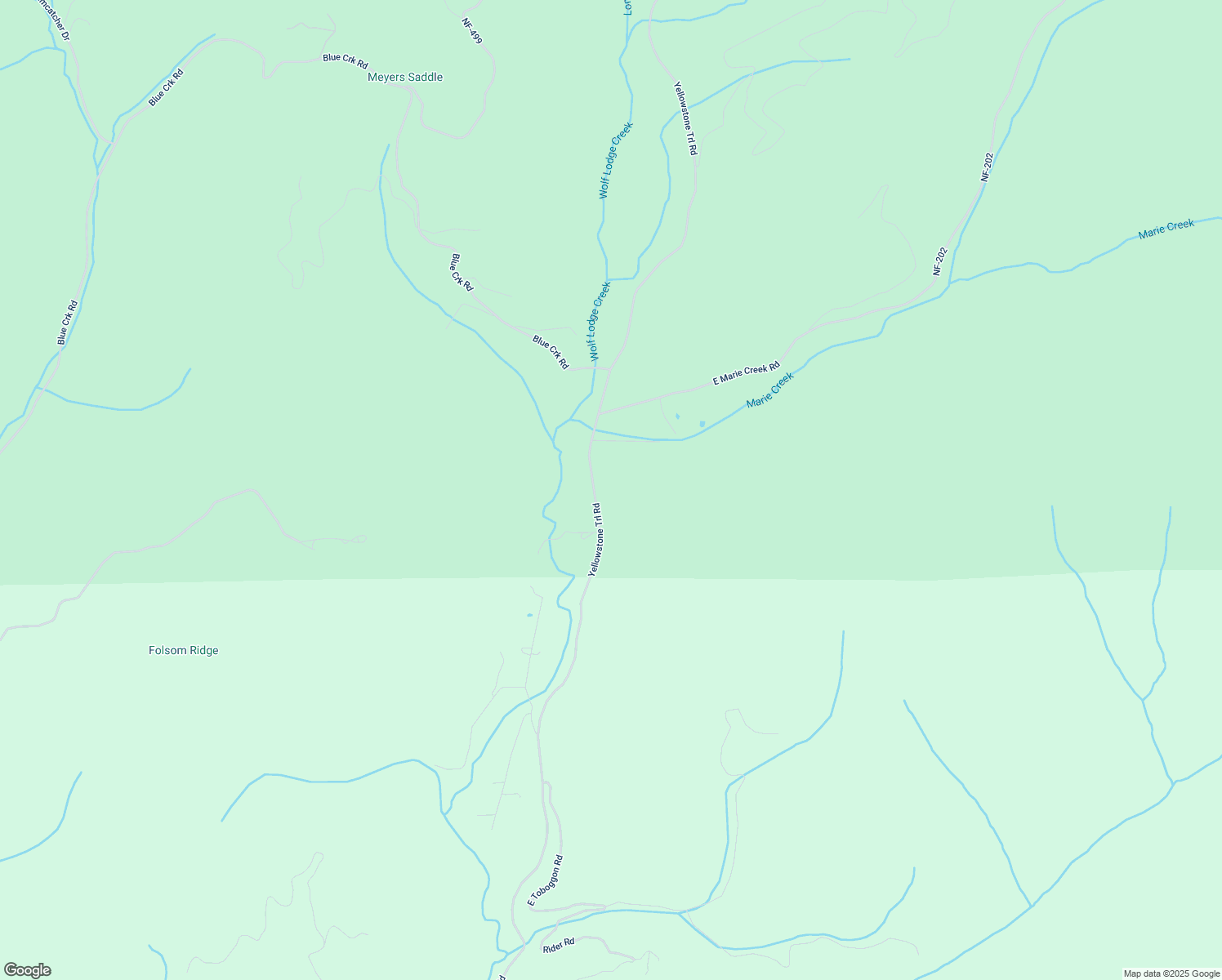 map of restaurants, bars, coffee shops, grocery stores, and more near 2533 South Wolf Lodge Creek Road in Coeur d'Alene