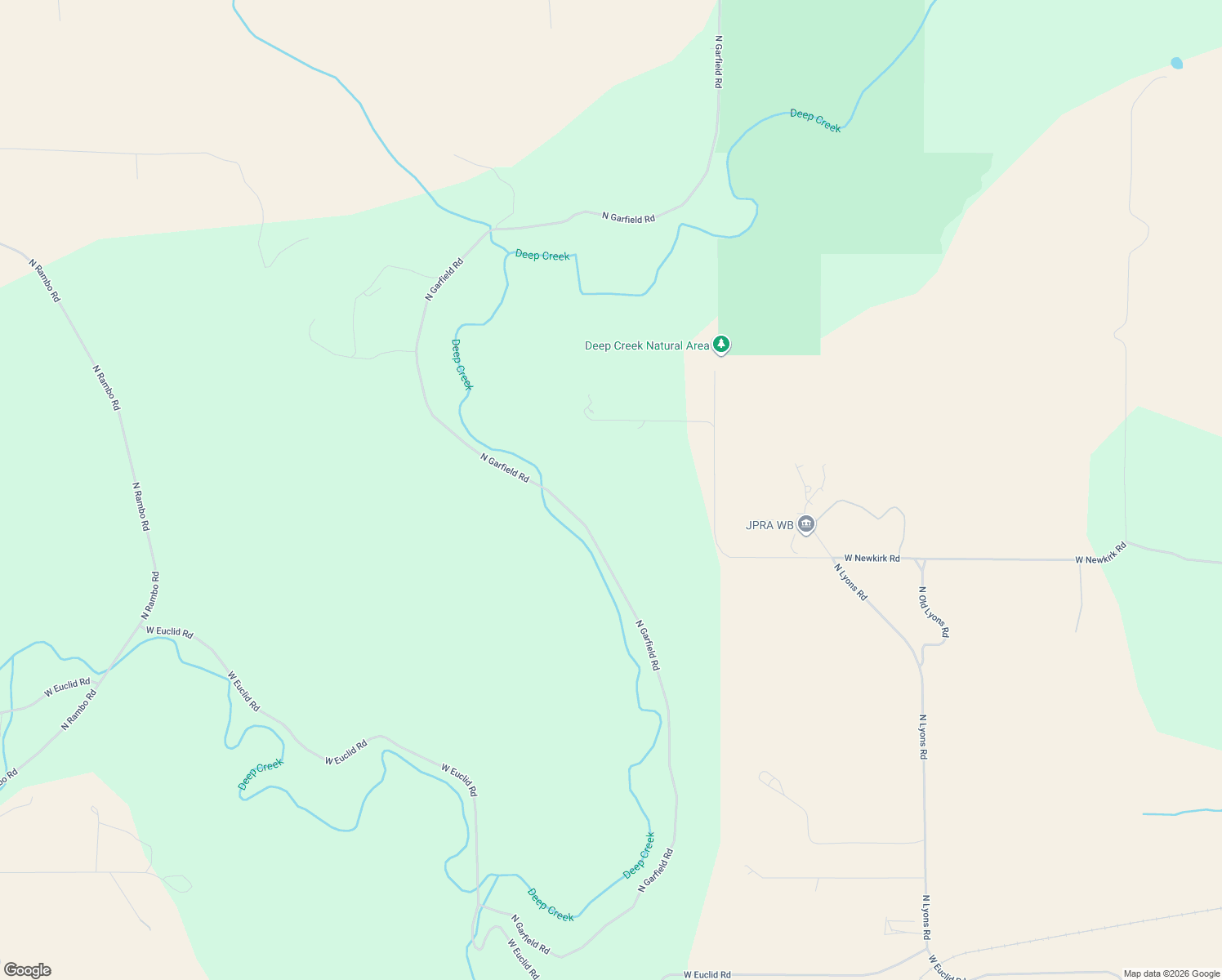 map of restaurants, bars, coffee shops, grocery stores, and more near 4904 North Garfield Road in Spokane