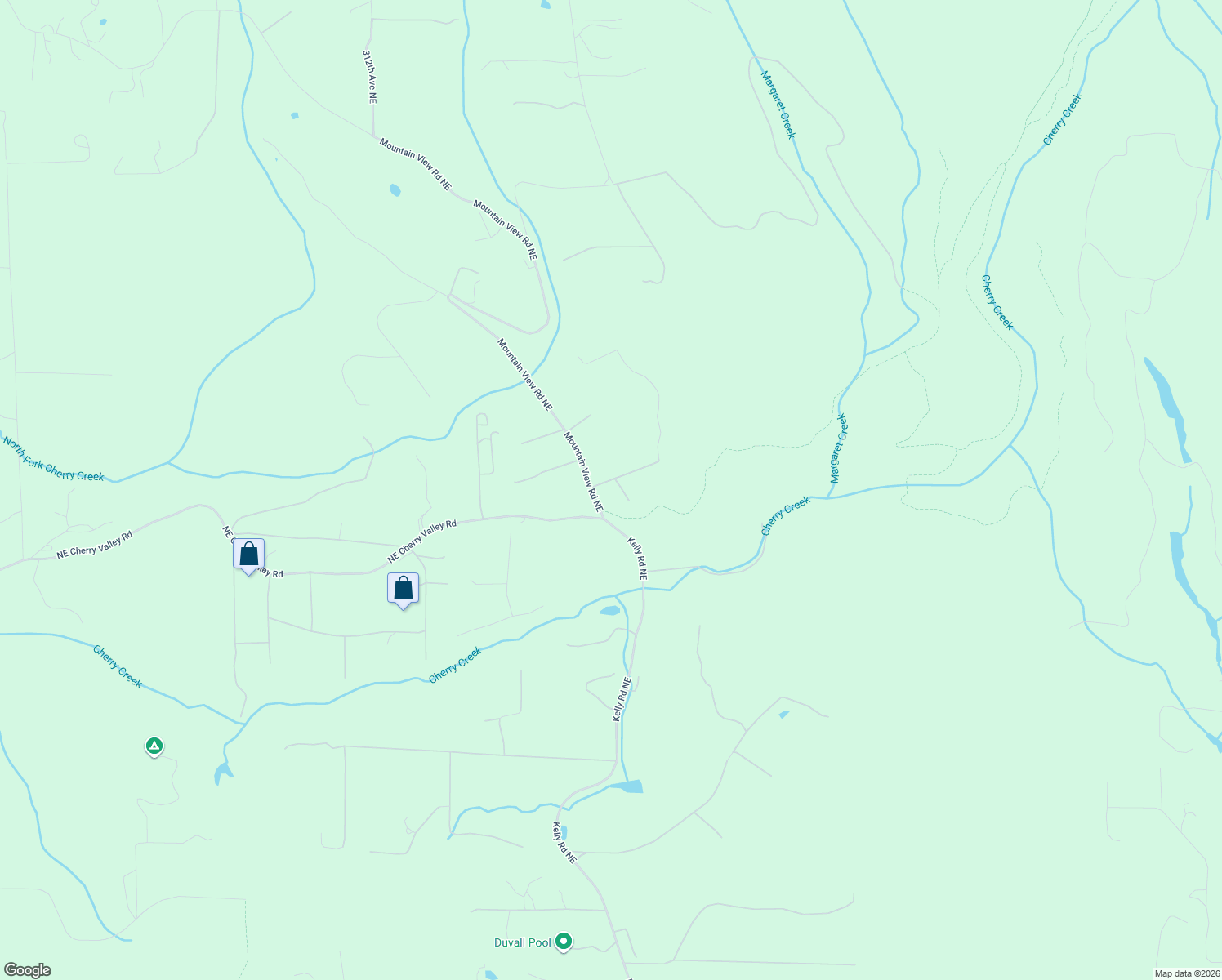 map of restaurants, bars, coffee shops, grocery stores, and more near 16827 319th Court Northeast in Duvall