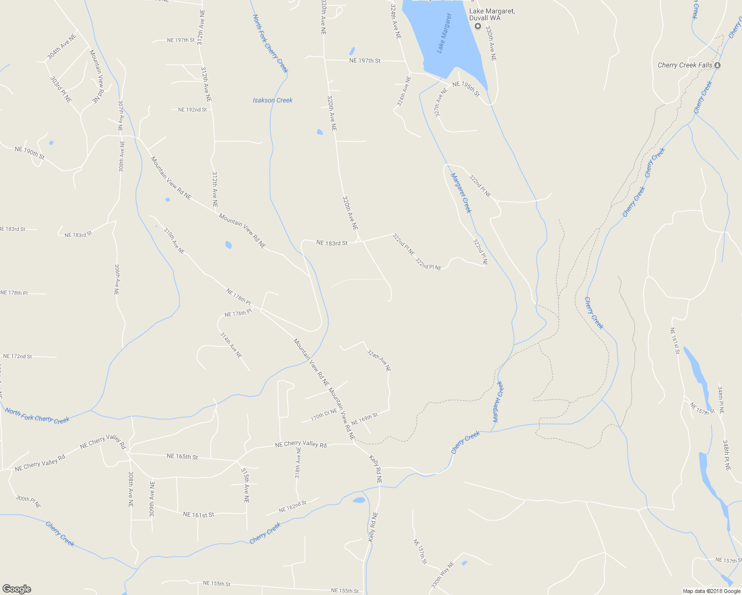 map of restaurants, bars, coffee shops, grocery stores, and more near 17805 324th Avenue Northeast in Duvall