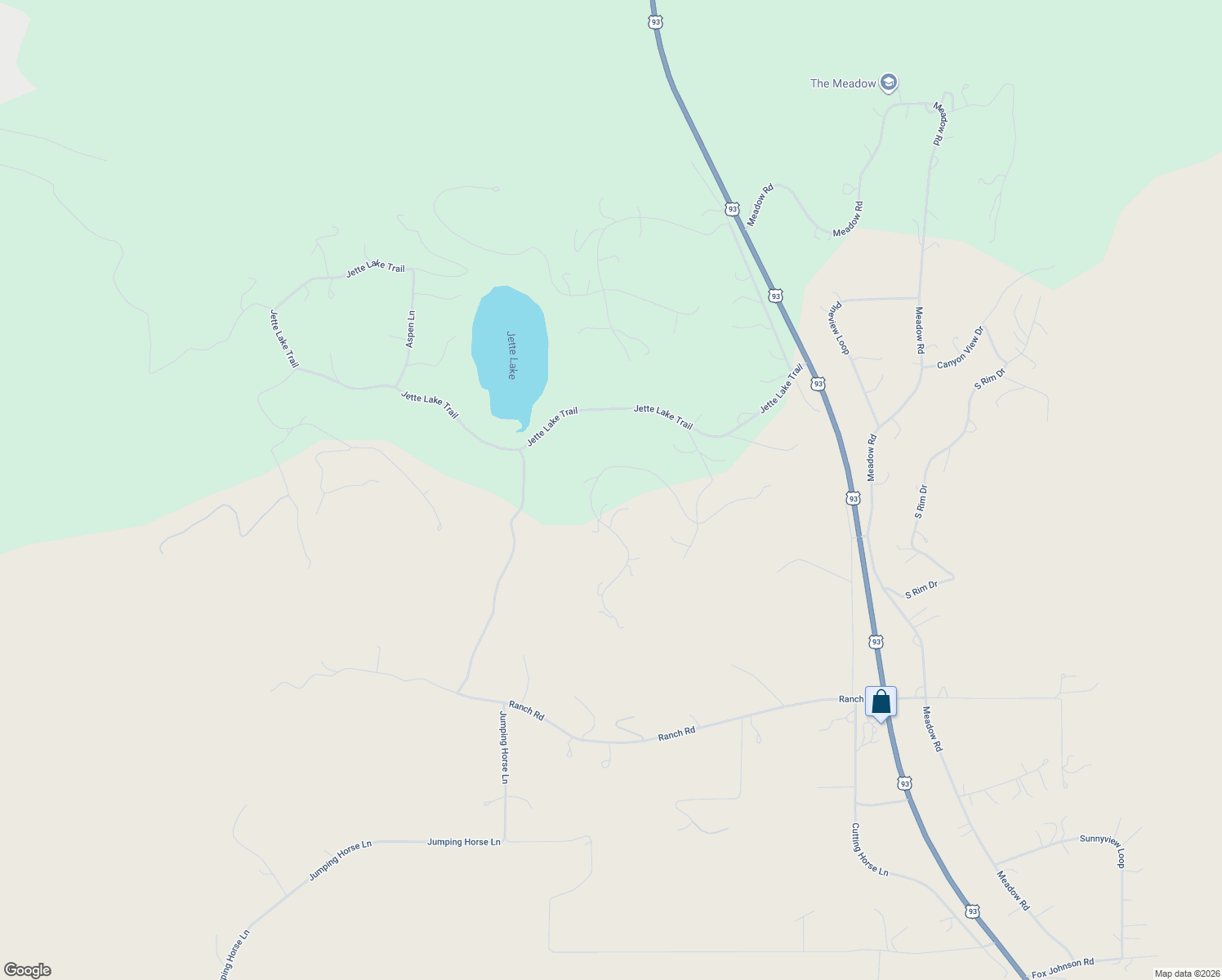 map of restaurants, bars, coffee shops, grocery stores, and more near 552-750 Ridge View Circle in Polson