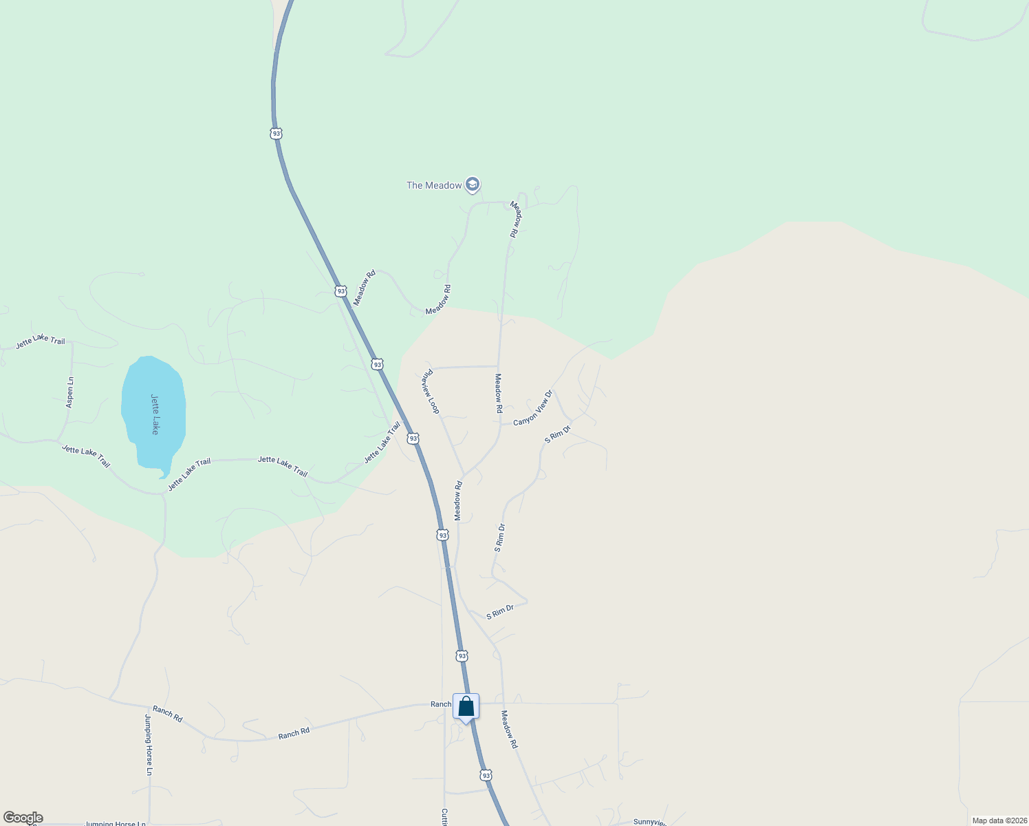 map of restaurants, bars, coffee shops, grocery stores, and more near 32180 Meadow Road in Polson