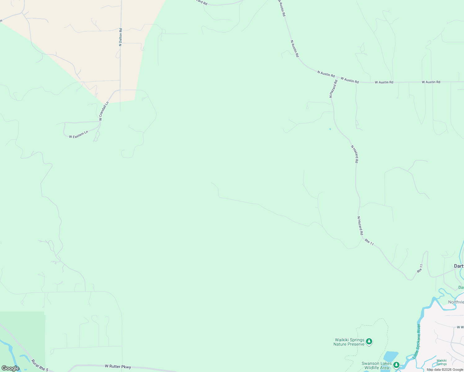 map of restaurants, bars, coffee shops, grocery stores, and more near 2710 West Stearns Road in Spokane