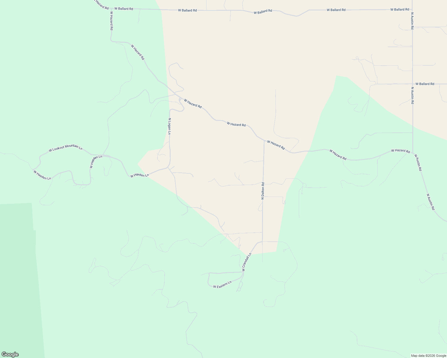 map of restaurants, bars, coffee shops, grocery stores, and more near 16611 North Dalton Road in Spokane