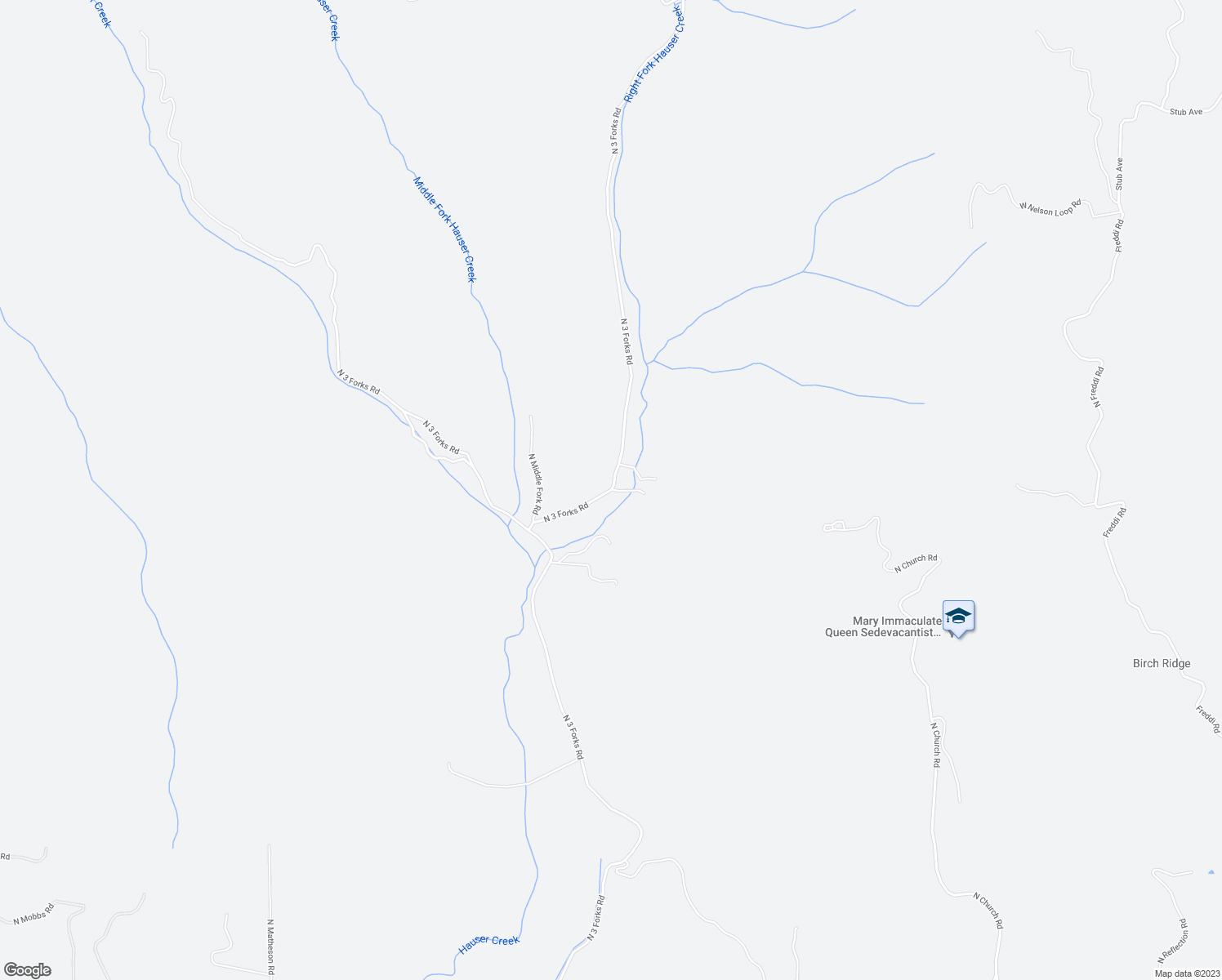 map of restaurants, bars, coffee shops, grocery stores, and more near 21392 North 3 Forks Road in Rathdrum