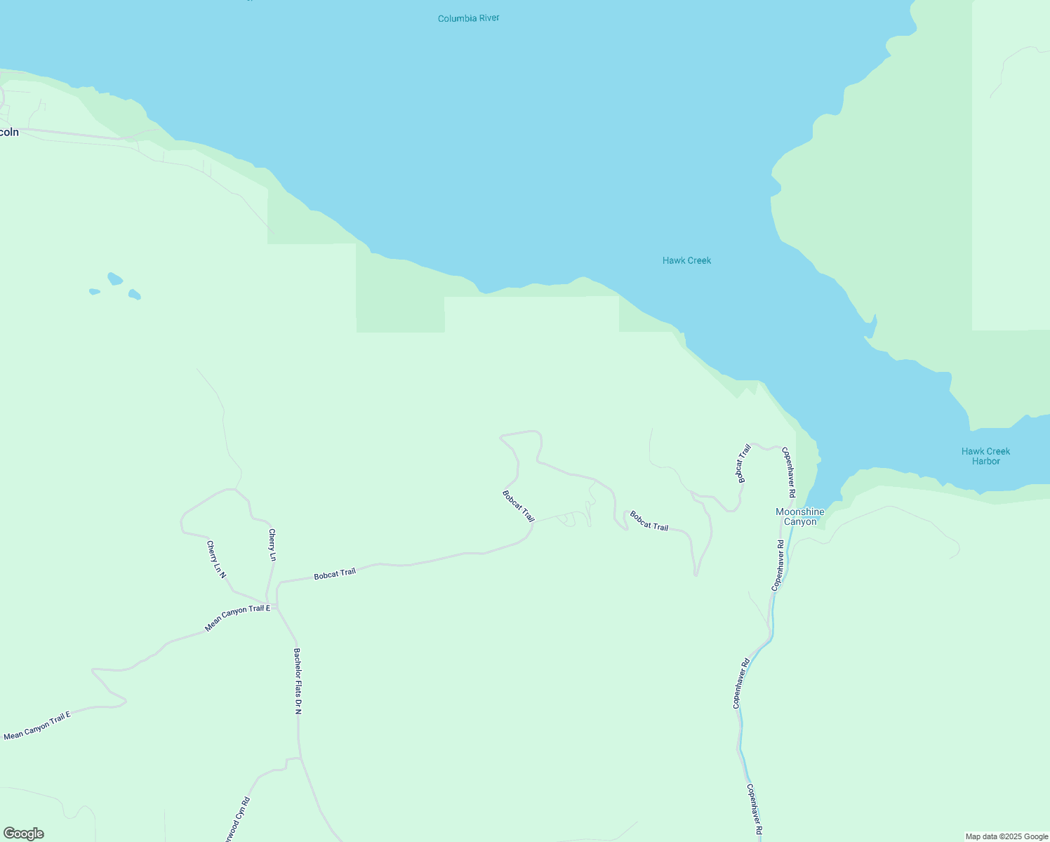 map of restaurants, bars, coffee shops, grocery stores, and more near 26719 Bobcat Trail in Creston