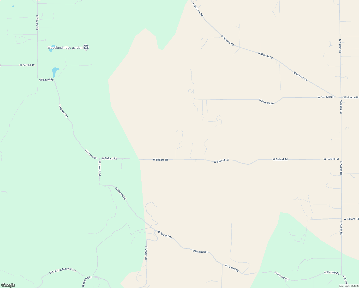 map of restaurants, bars, coffee shops, grocery stores, and more near 4112 West Ballard Road in Spokane