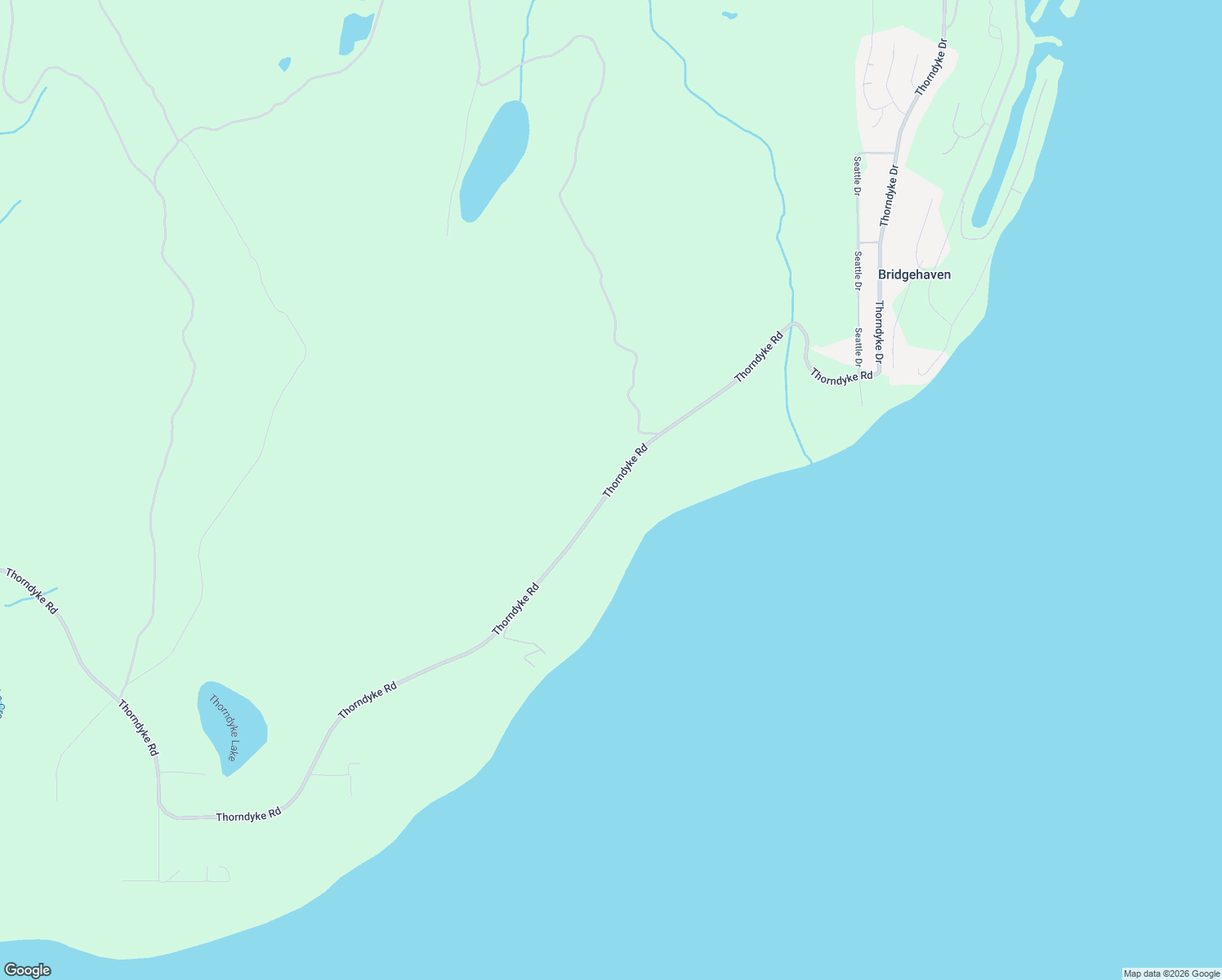map of restaurants, bars, coffee shops, grocery stores, and more near 760 Thorndyke Road in Port Ludlow