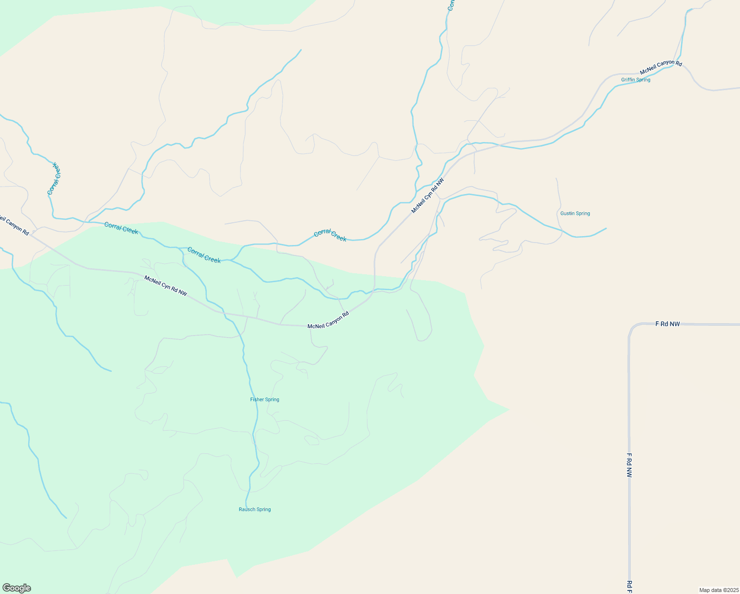 map of restaurants, bars, coffee shops, grocery stores, and more near McNeil Canyon Road in Douglas County
