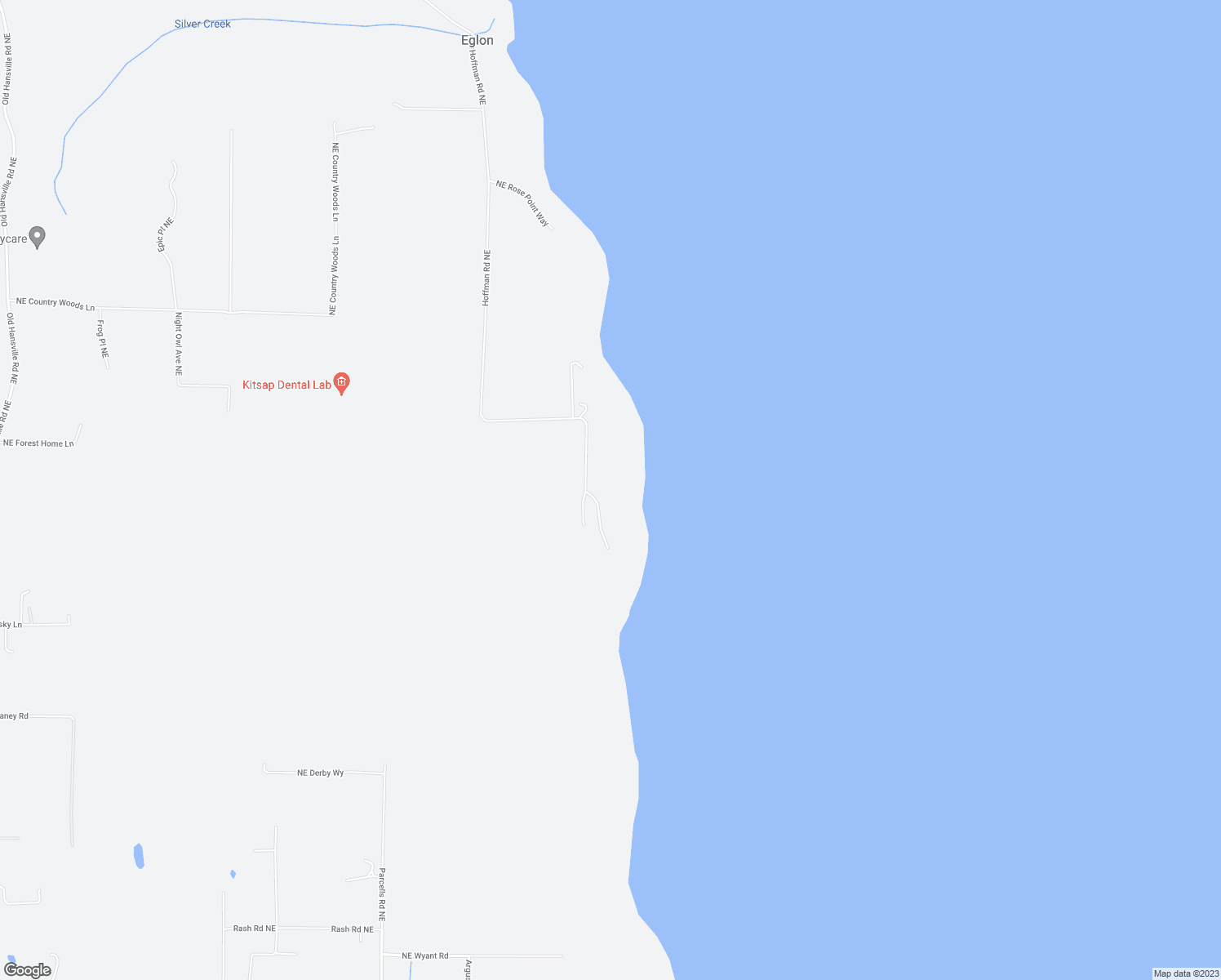 map of restaurants, bars, coffee shops, grocery stores, and more near 31290 Sunrise Beach Drive Northeast in Kingston