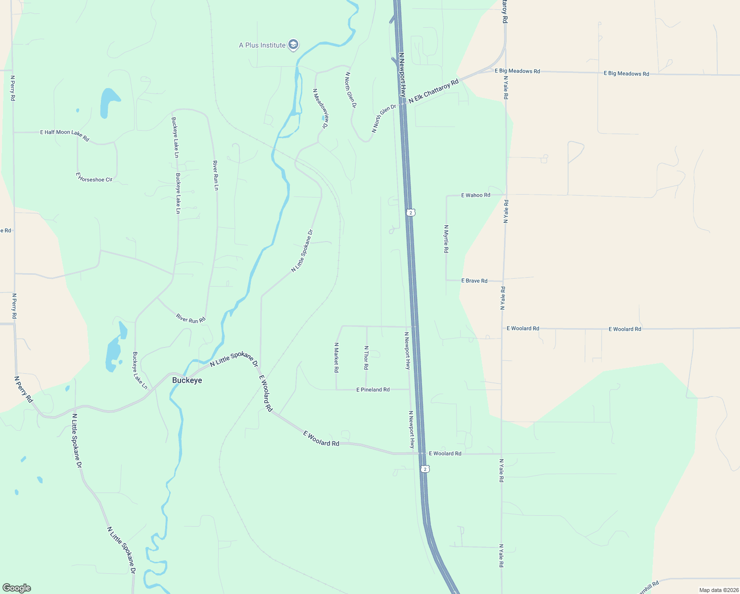 map of restaurants, bars, coffee shops, grocery stores, and more near 3619 East Norwood Road in Colbert