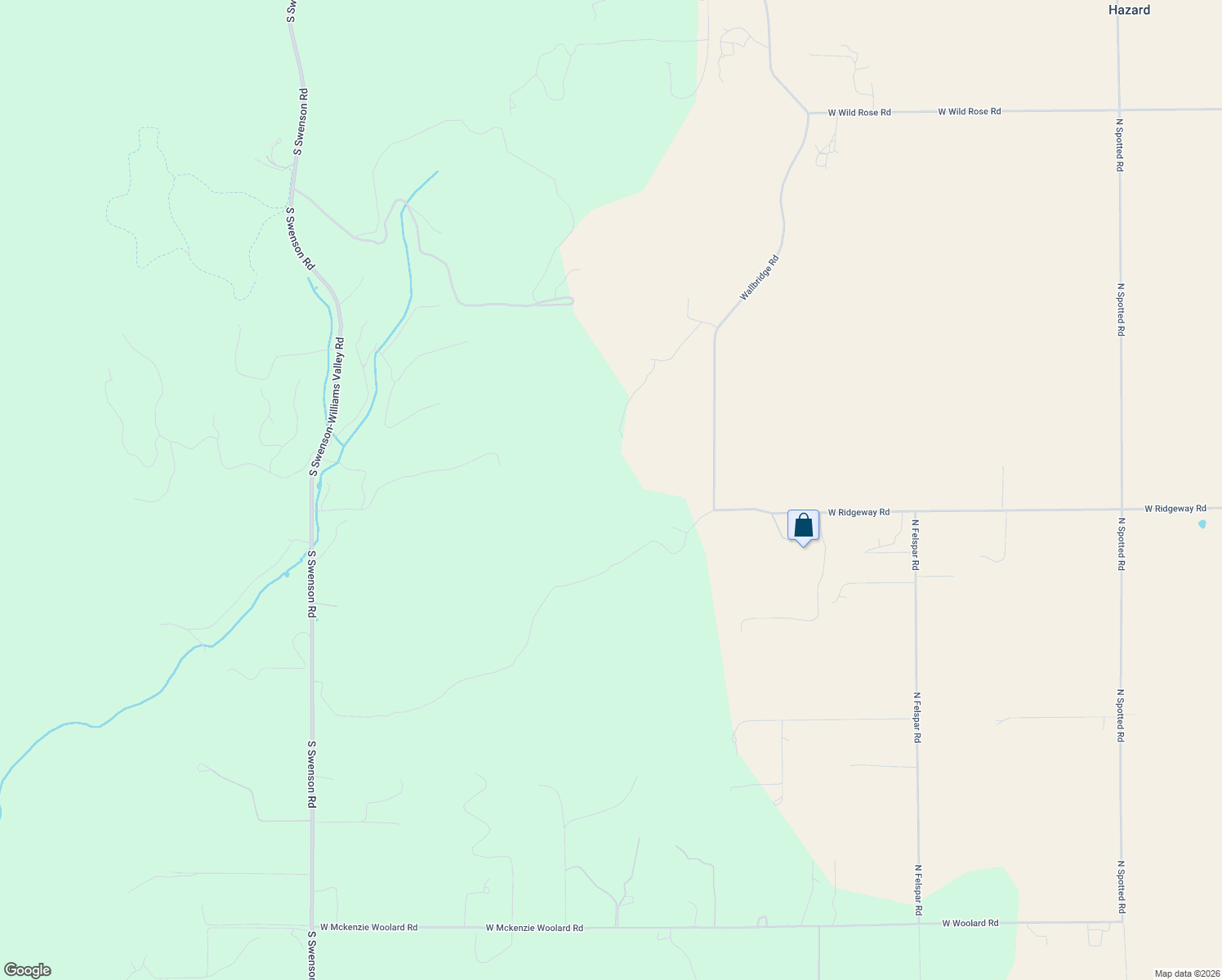 map of restaurants, bars, coffee shops, grocery stores, and more near in Hazard