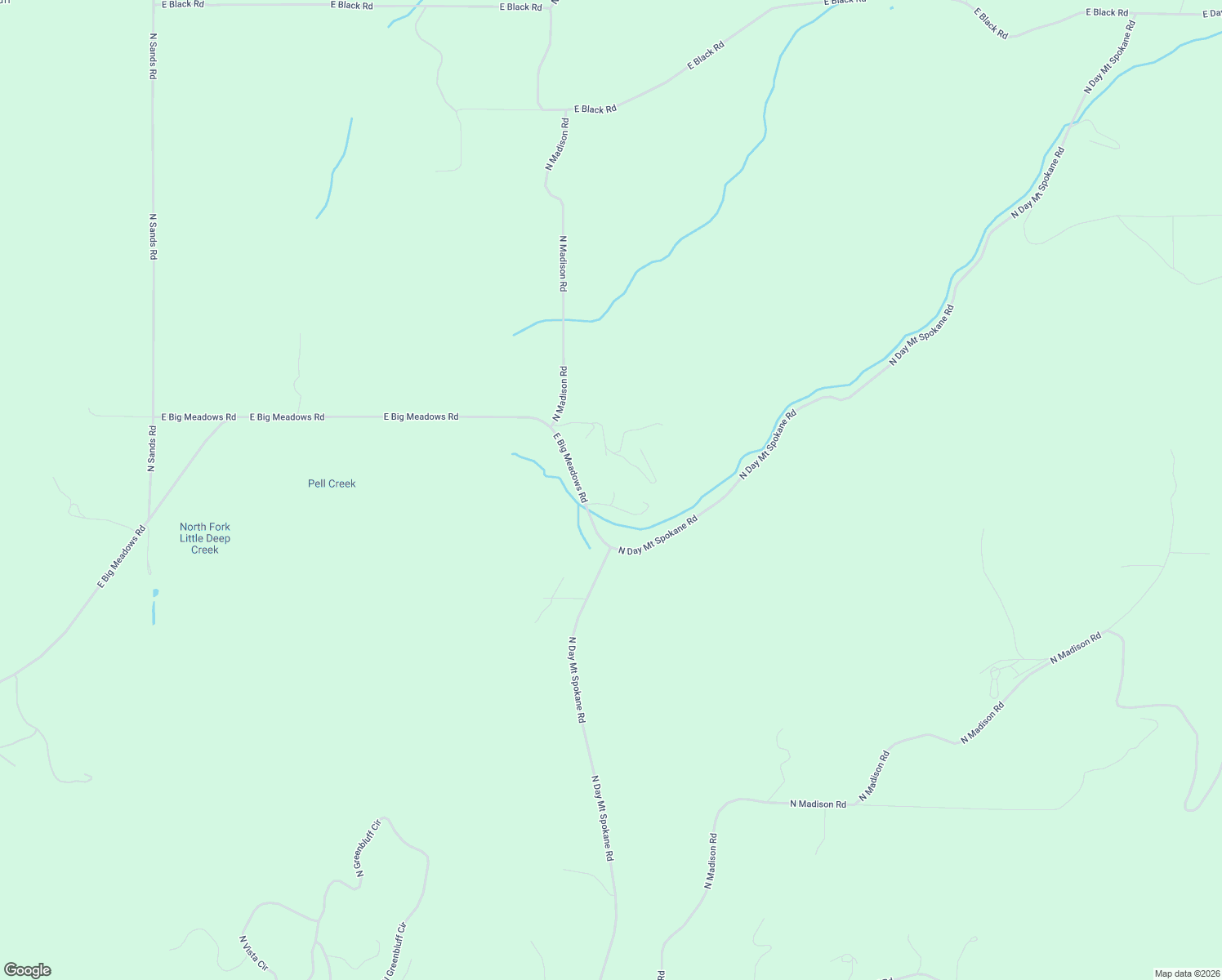 map of restaurants, bars, coffee shops, grocery stores, and more near 12611 East Big Meadows Road in Chattaroy
