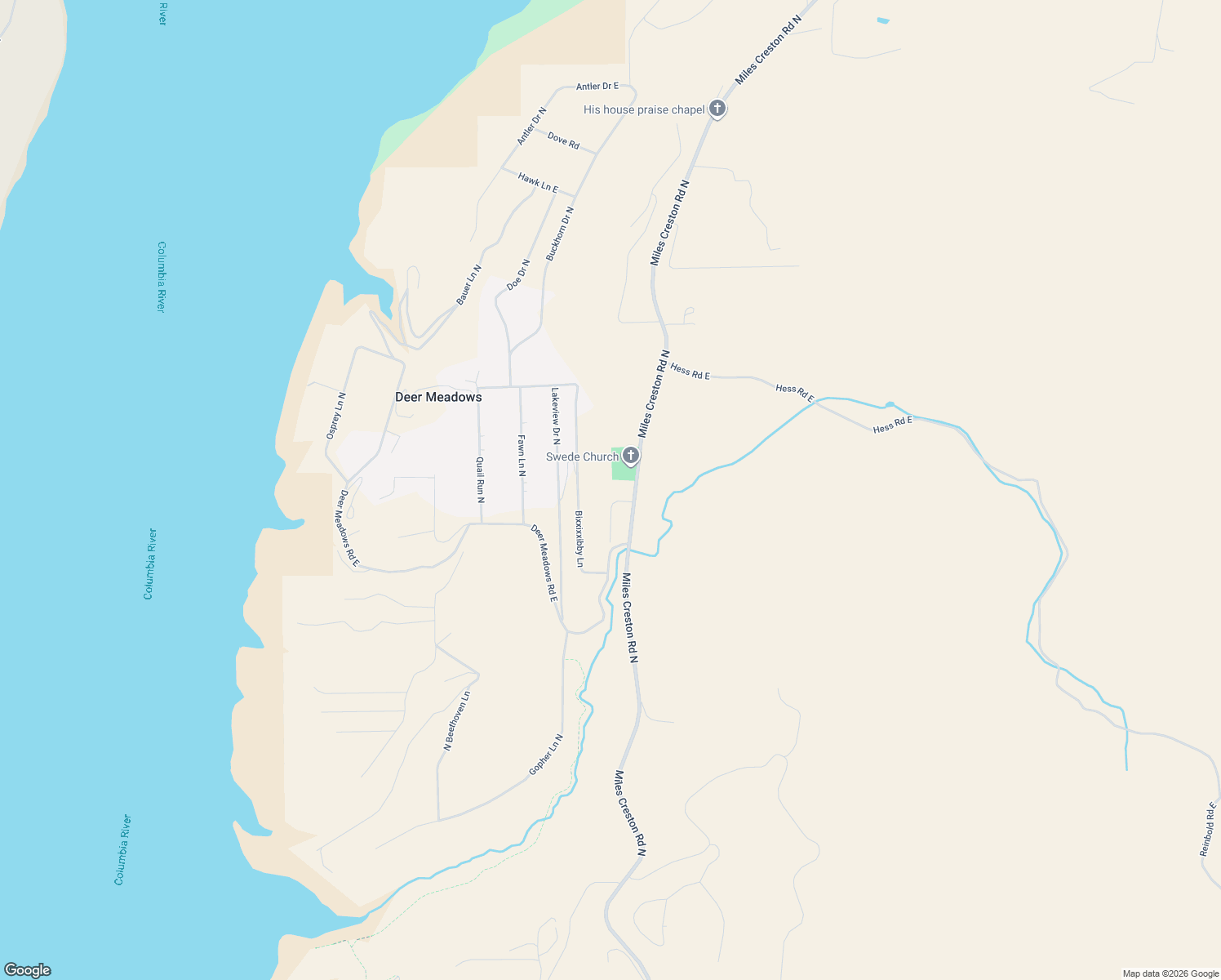 map of restaurants, bars, coffee shops, grocery stores, and more near Bixxixxibby Lane in Davenport