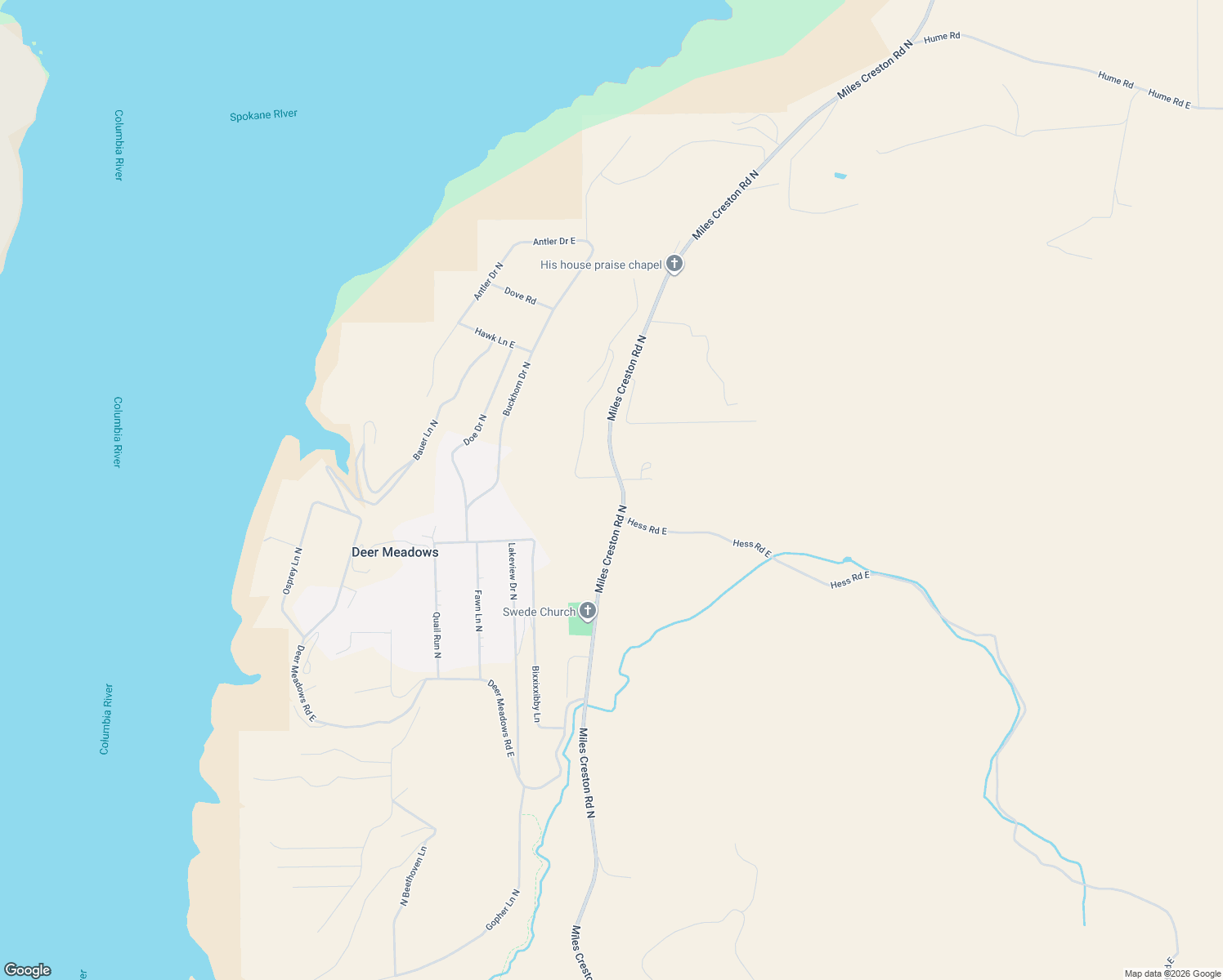 map of restaurants, bars, coffee shops, grocery stores, and more near 42255 Deer Heights Drive North in Davenport