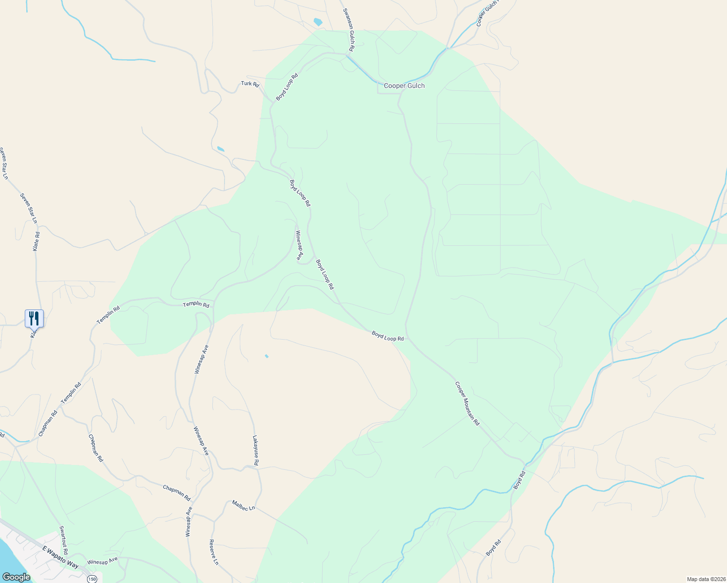 map of restaurants, bars, coffee shops, grocery stores, and more near in Chelan