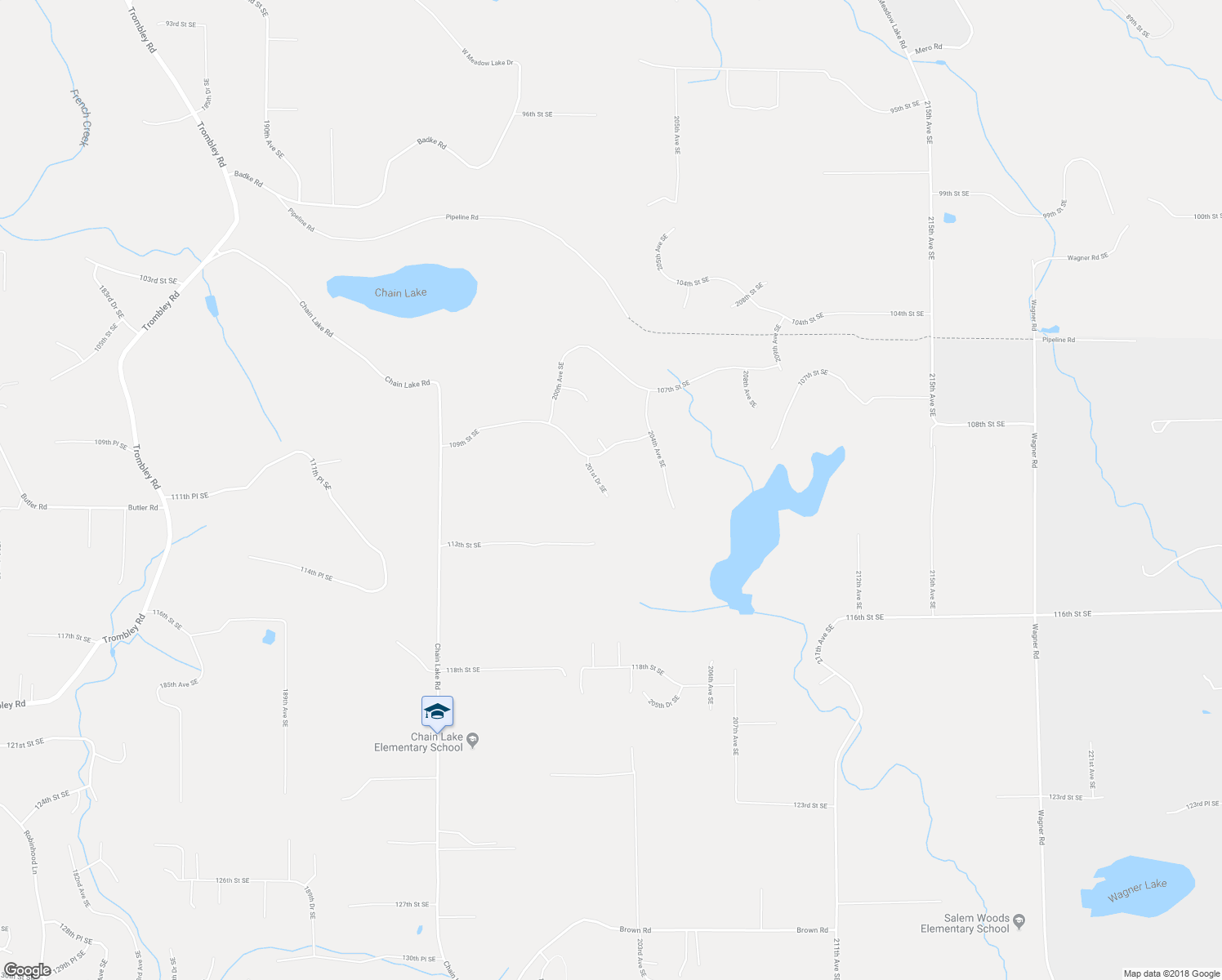 map of restaurants, bars, coffee shops, grocery stores, and more near 11033 201st Drive Southeast in Snohomish