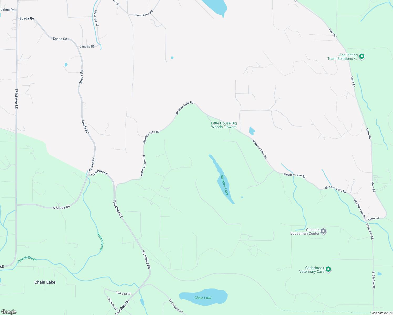 map of restaurants, bars, coffee shops, grocery stores, and more near 8613 192nd Drive Southeast in Snohomish