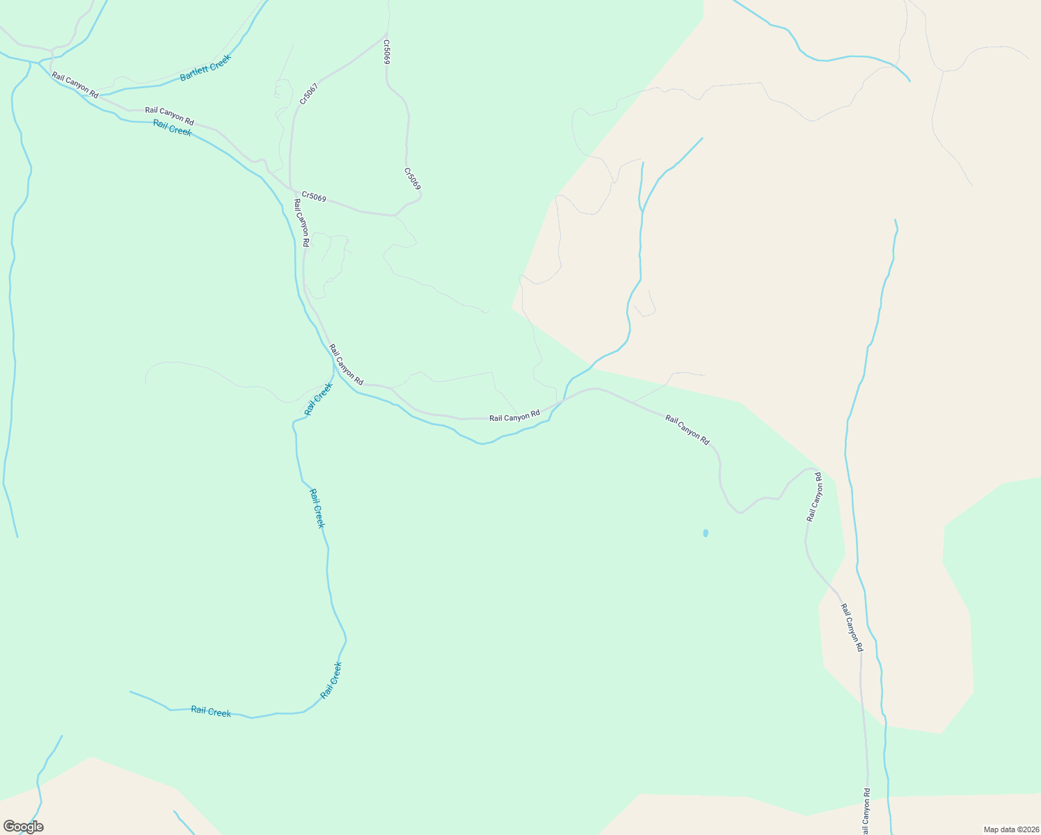map of restaurants, bars, coffee shops, grocery stores, and more near Rail Canyon Road in Tumtum