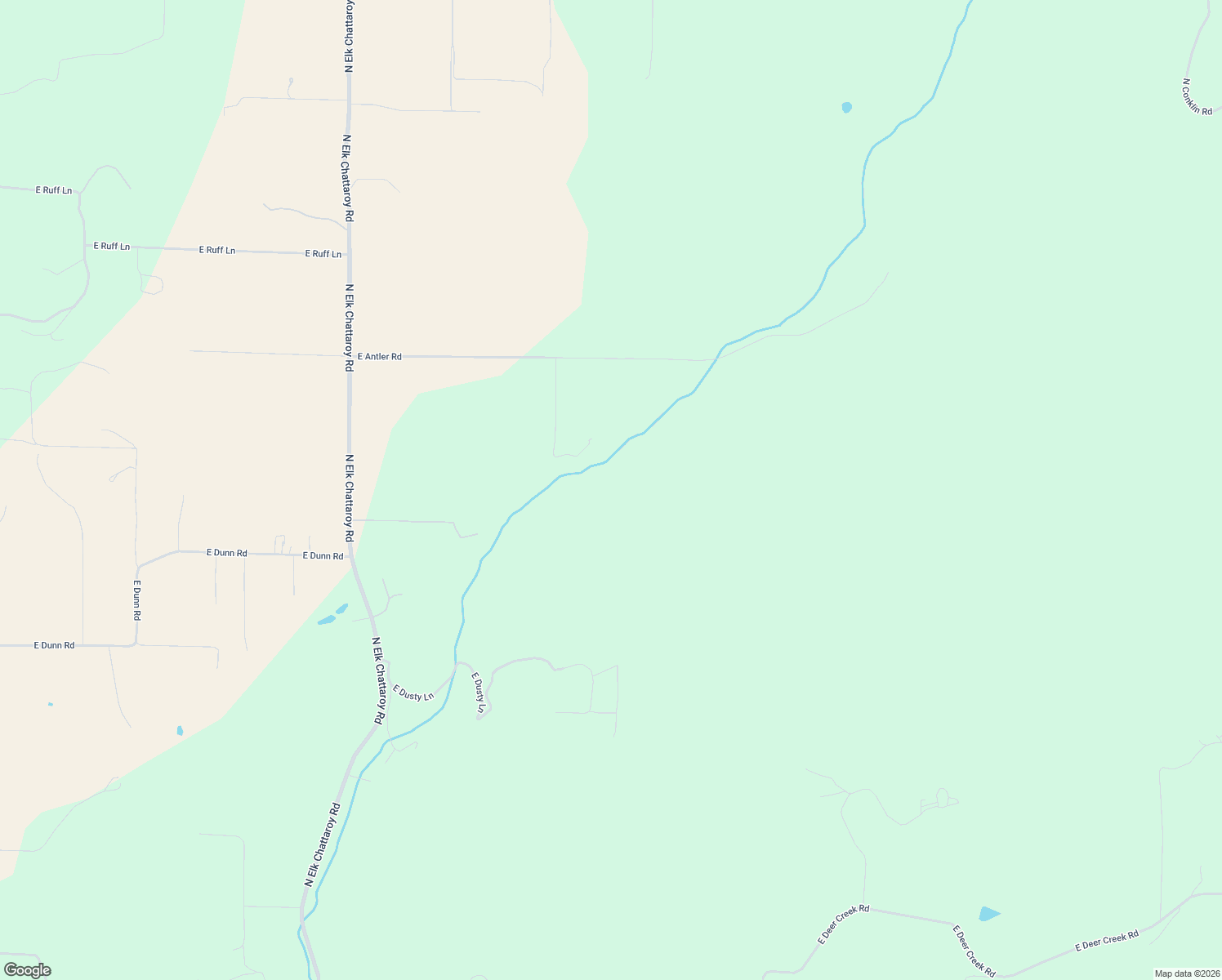 map of restaurants, bars, coffee shops, grocery stores, and more near 11536 East Antler Road in Chattaroy