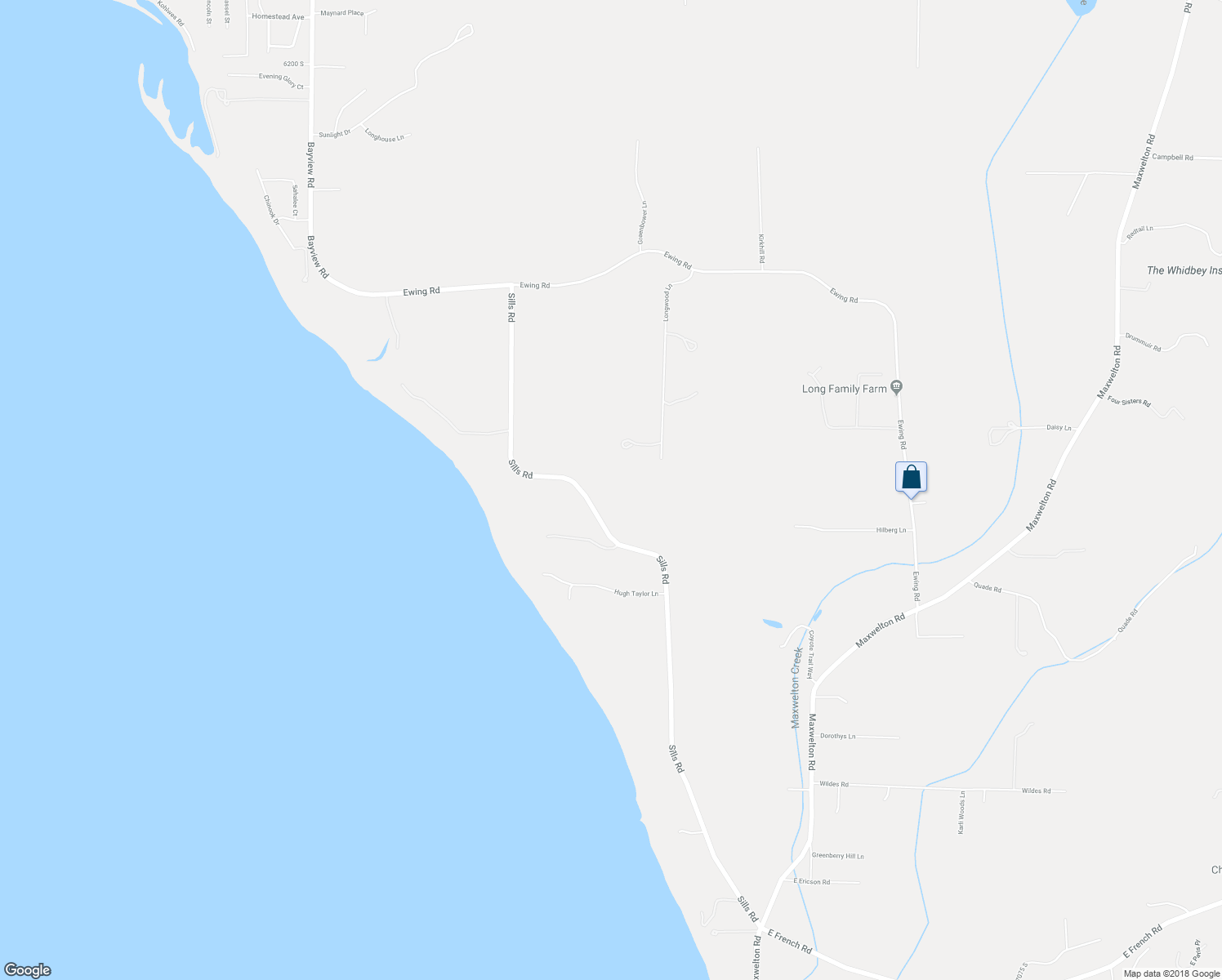 map of restaurants, bars, coffee shops, grocery stores, and more near 6621 Sills Road in Clinton