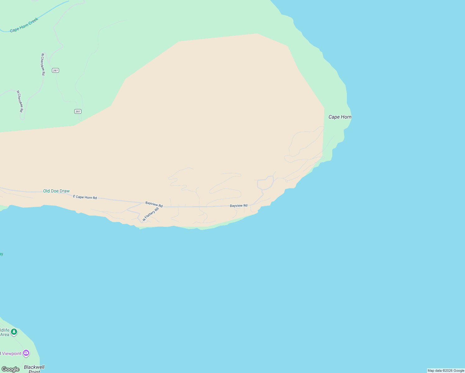 map of restaurants, bars, coffee shops, grocery stores, and more near 34810 North Terrace Drive in Bayview