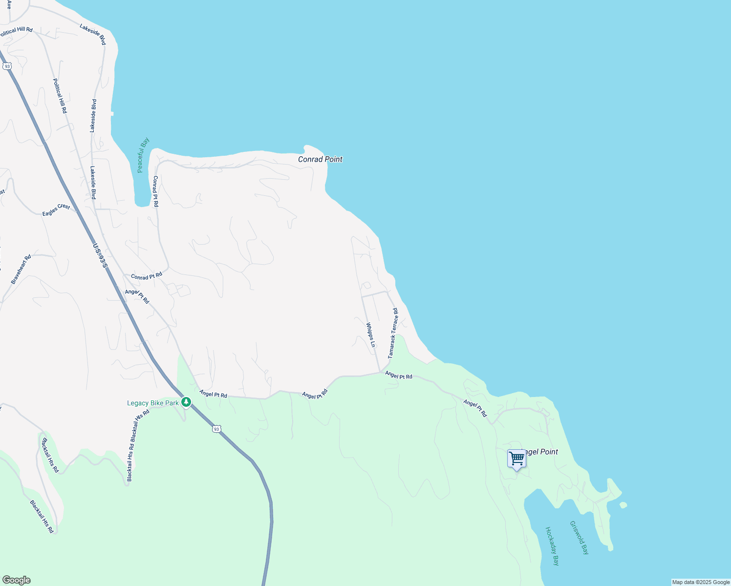 map of restaurants, bars, coffee shops, grocery stores, and more near 188-220 Whipps Ln in Lakeside