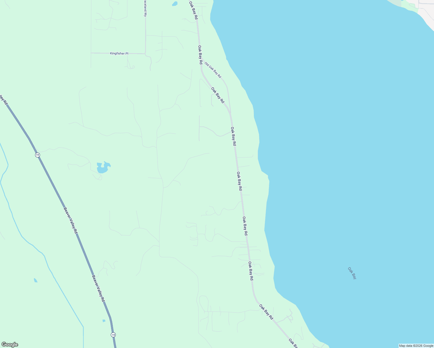 map of restaurants, bars, coffee shops, grocery stores, and more near 2840 Oak Bay Road in Jefferson County