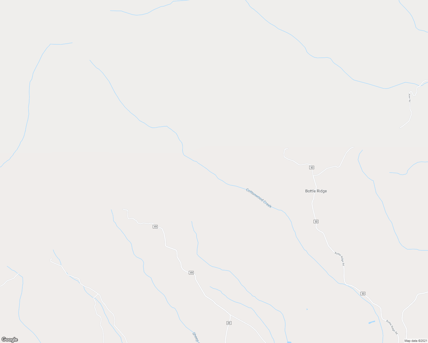 map of restaurants, bars, coffee shops, grocery stores, and more near Deer Mountain Road in Springdale