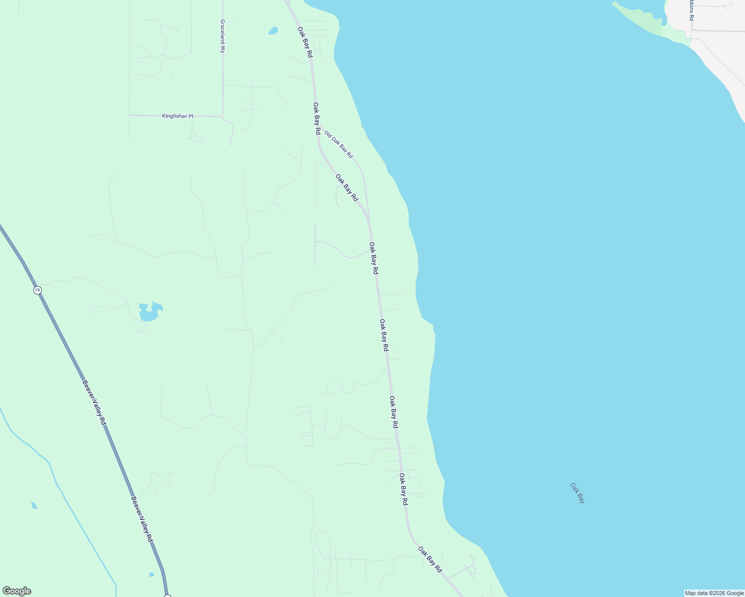 map of restaurants, bars, coffee shops, grocery stores, and more near 2840 Oak Bay Road in Jefferson County