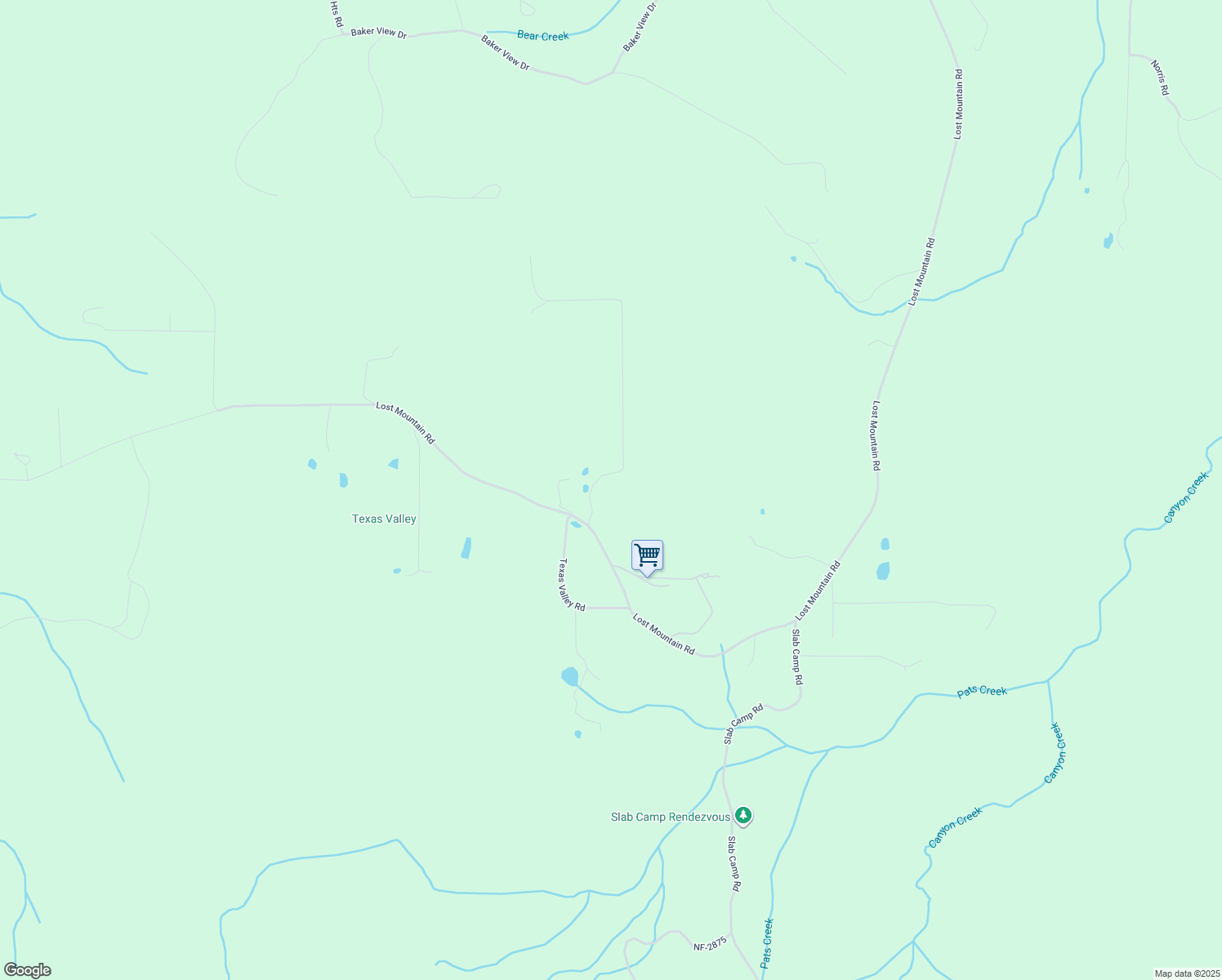 map of restaurants, bars, coffee shops, grocery stores, and more near 187 Lost Mountain Lane in Sequim