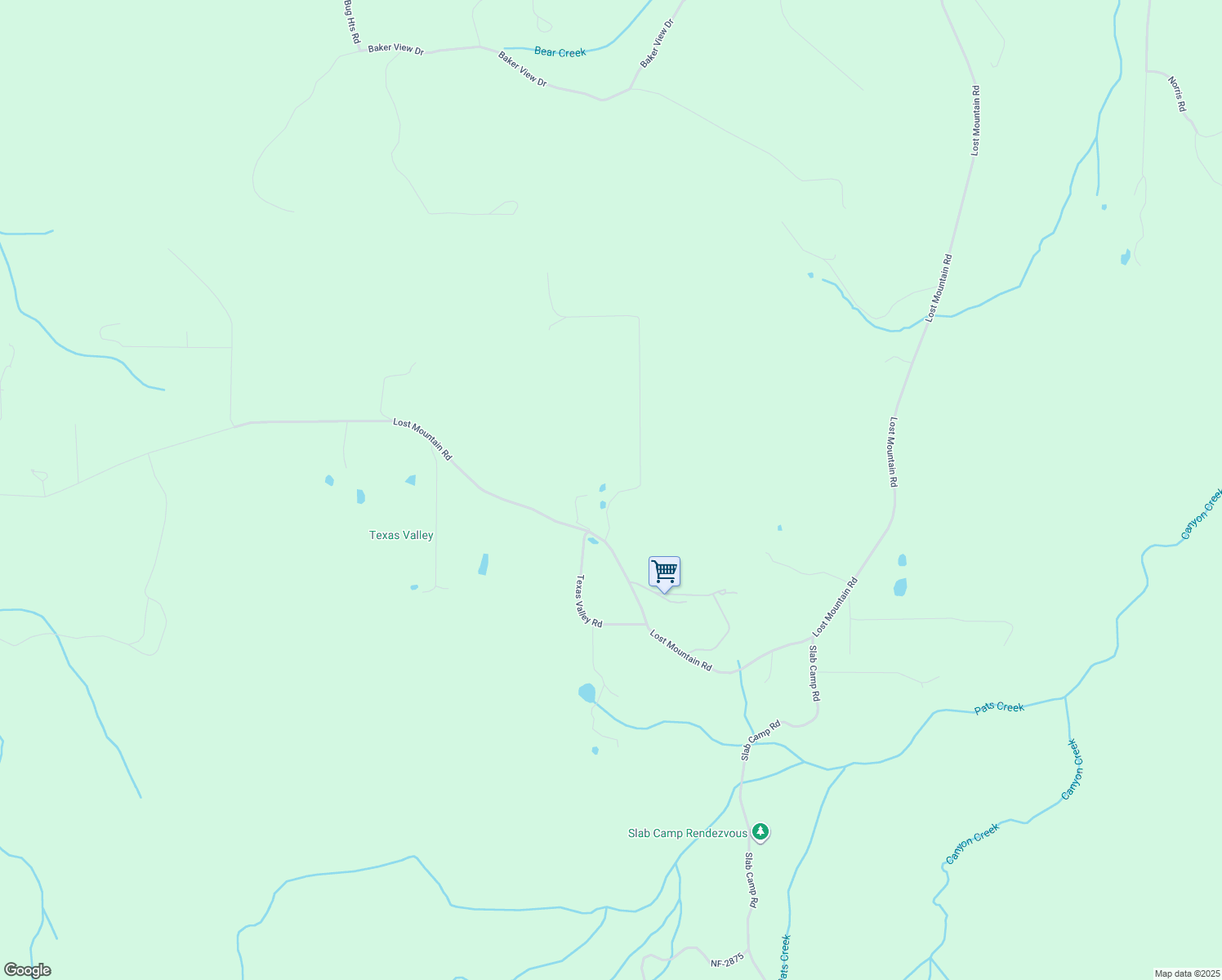 map of restaurants, bars, coffee shops, grocery stores, and more near 187 Lost Mountain Lane in Sequim