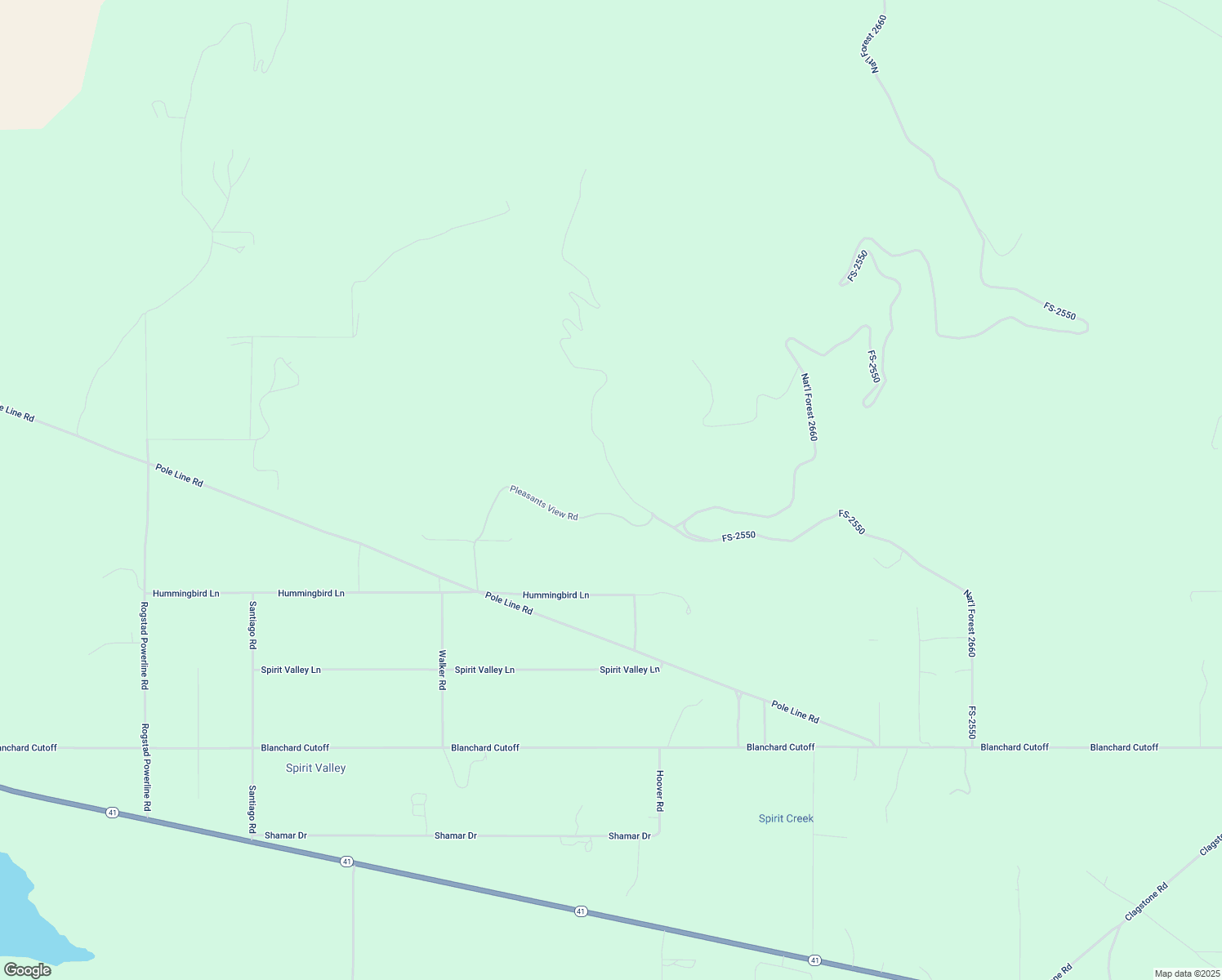 map of restaurants, bars, coffee shops, grocery stores, and more near 758 Road Pleasants View in Blanchard