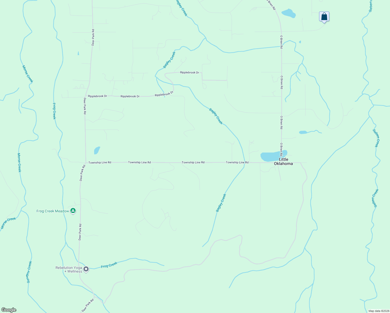 map of restaurants, bars, coffee shops, grocery stores, and more near 904 Township Line Road in Port Angeles