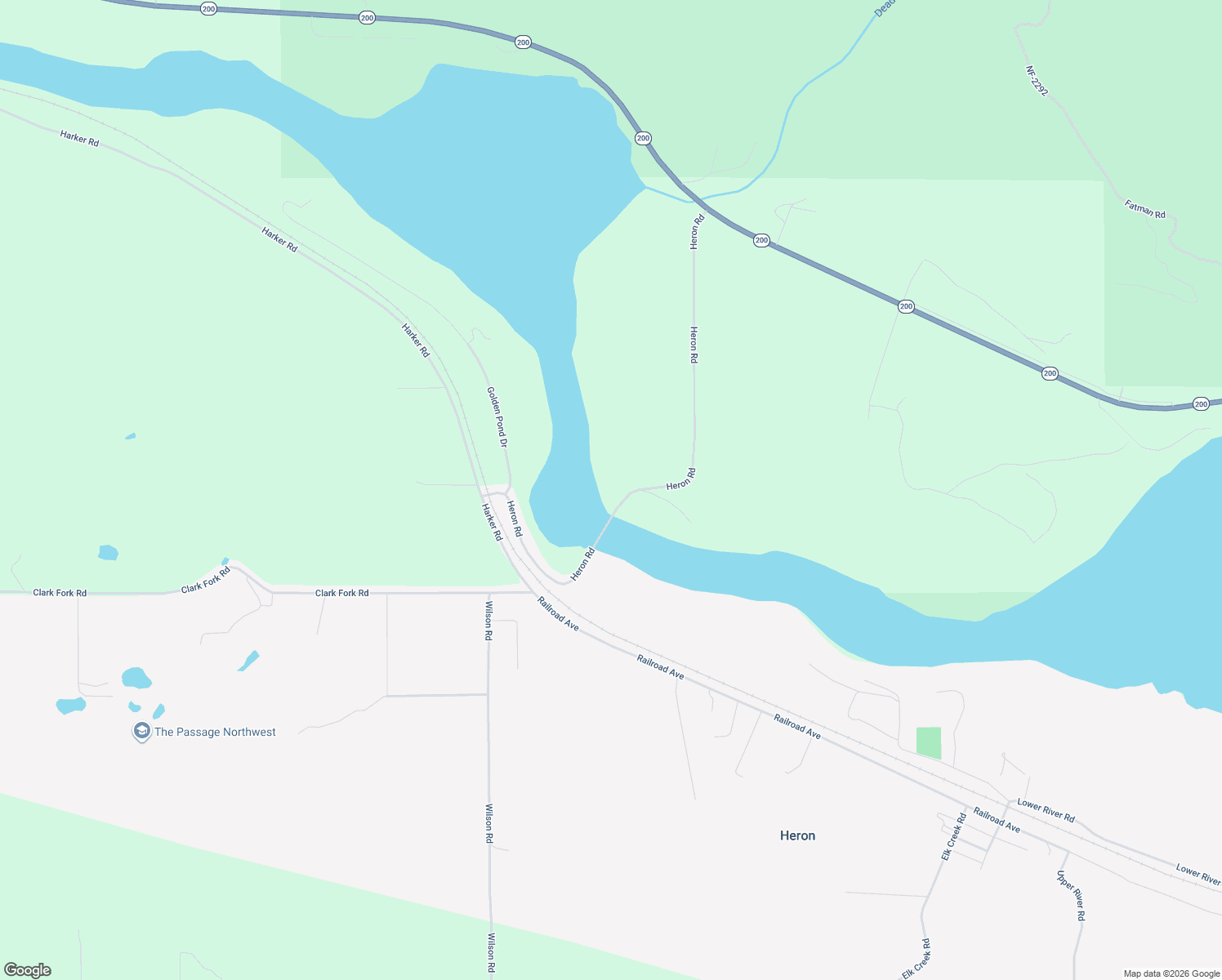 map of restaurants, bars, coffee shops, grocery stores, and more near 82 Heron Road in Heron